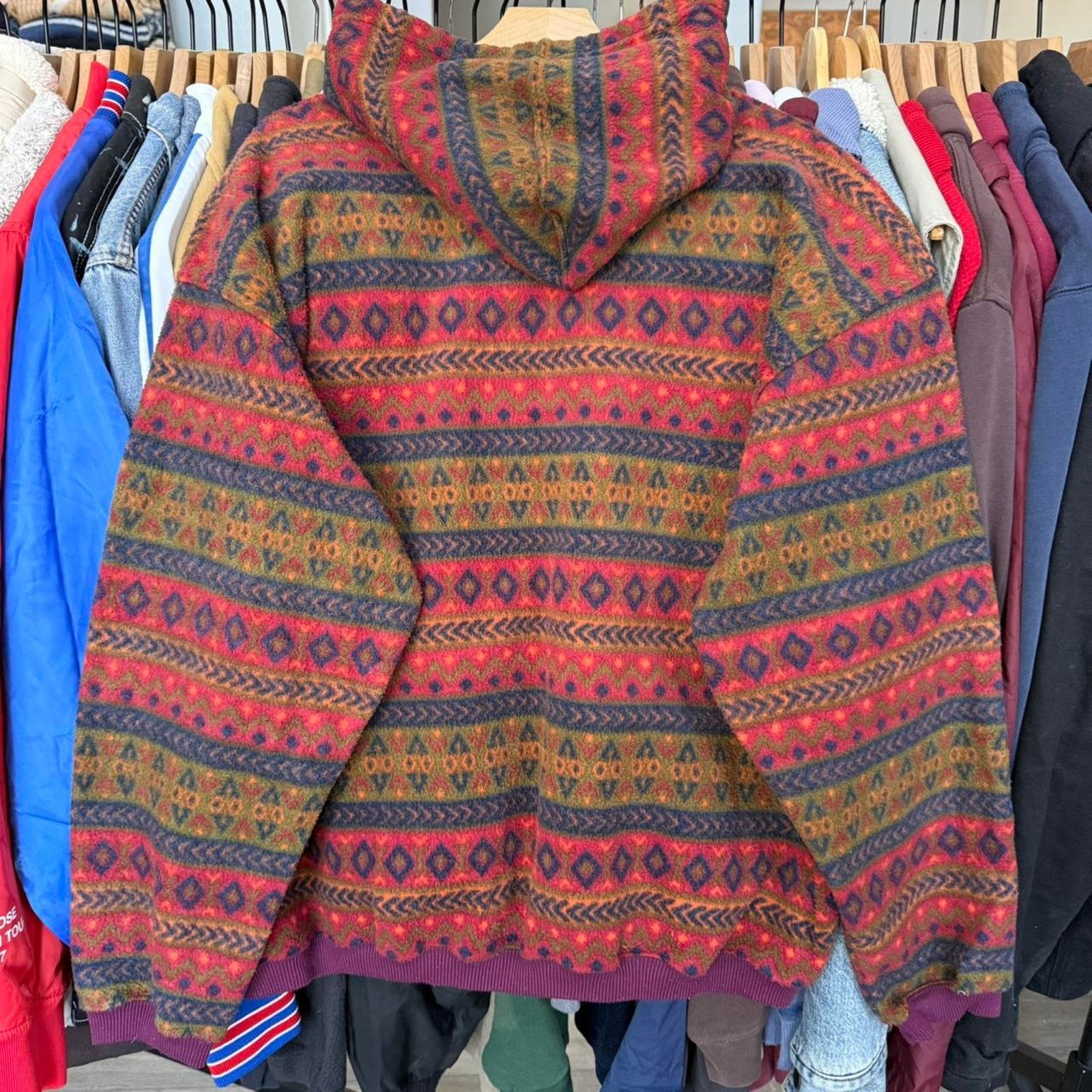 Other Vintage 90s Solar Fleece Hoodie With Super Soft Feel Size US L / EU 52-54 / 3 - 6 Thumbnail