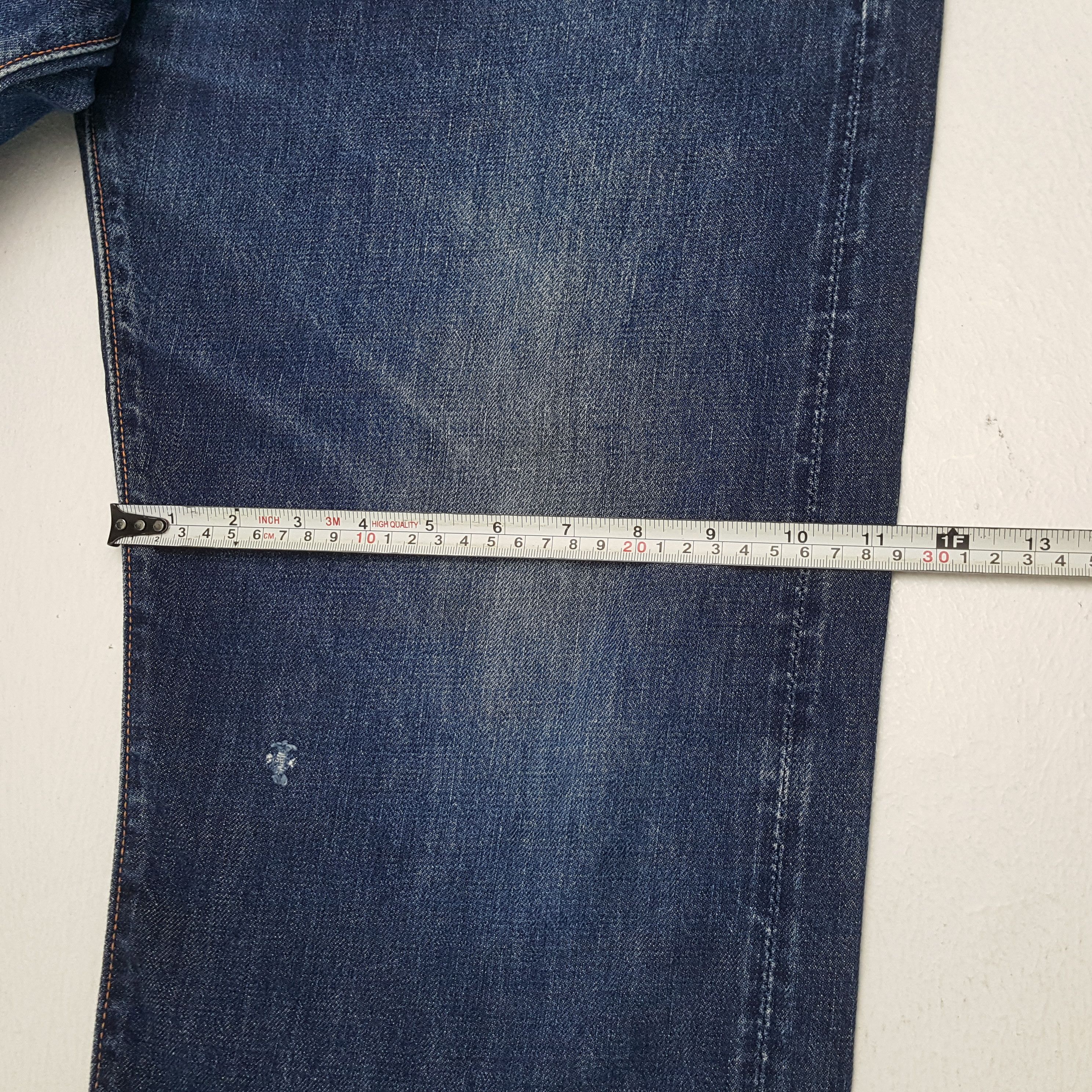 Evisu EVISU Jeans Japanese Brand Streetwear Custom Daicock Style Size US 31 - 10 Thumbnail