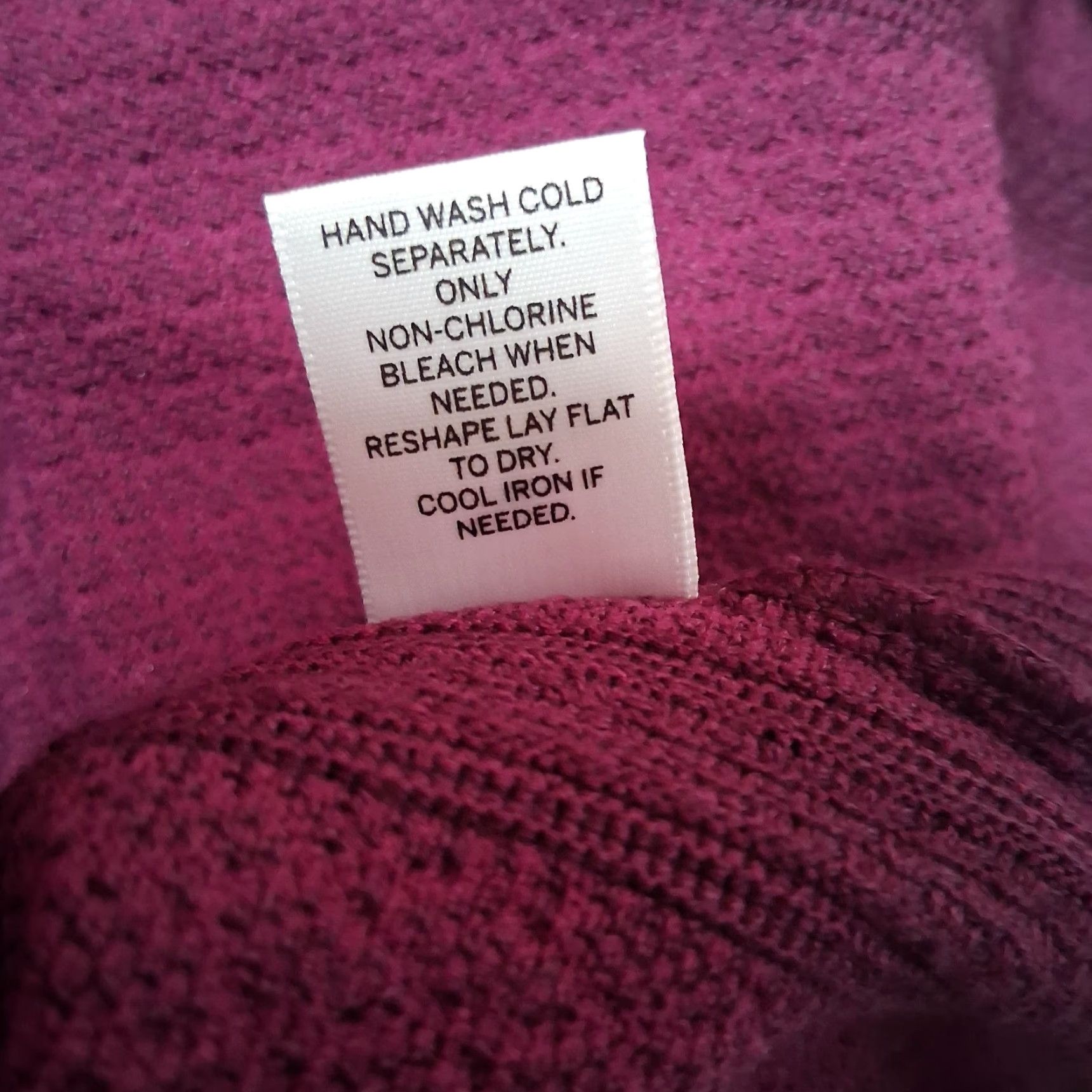 Vintage VINTAGE Dressbarn Sweater Dress XL Diamond Knit Maroon Whimsygoth READ Flawed Size XL / US 12-14 / IT 48-50 - 7 Thumbnail