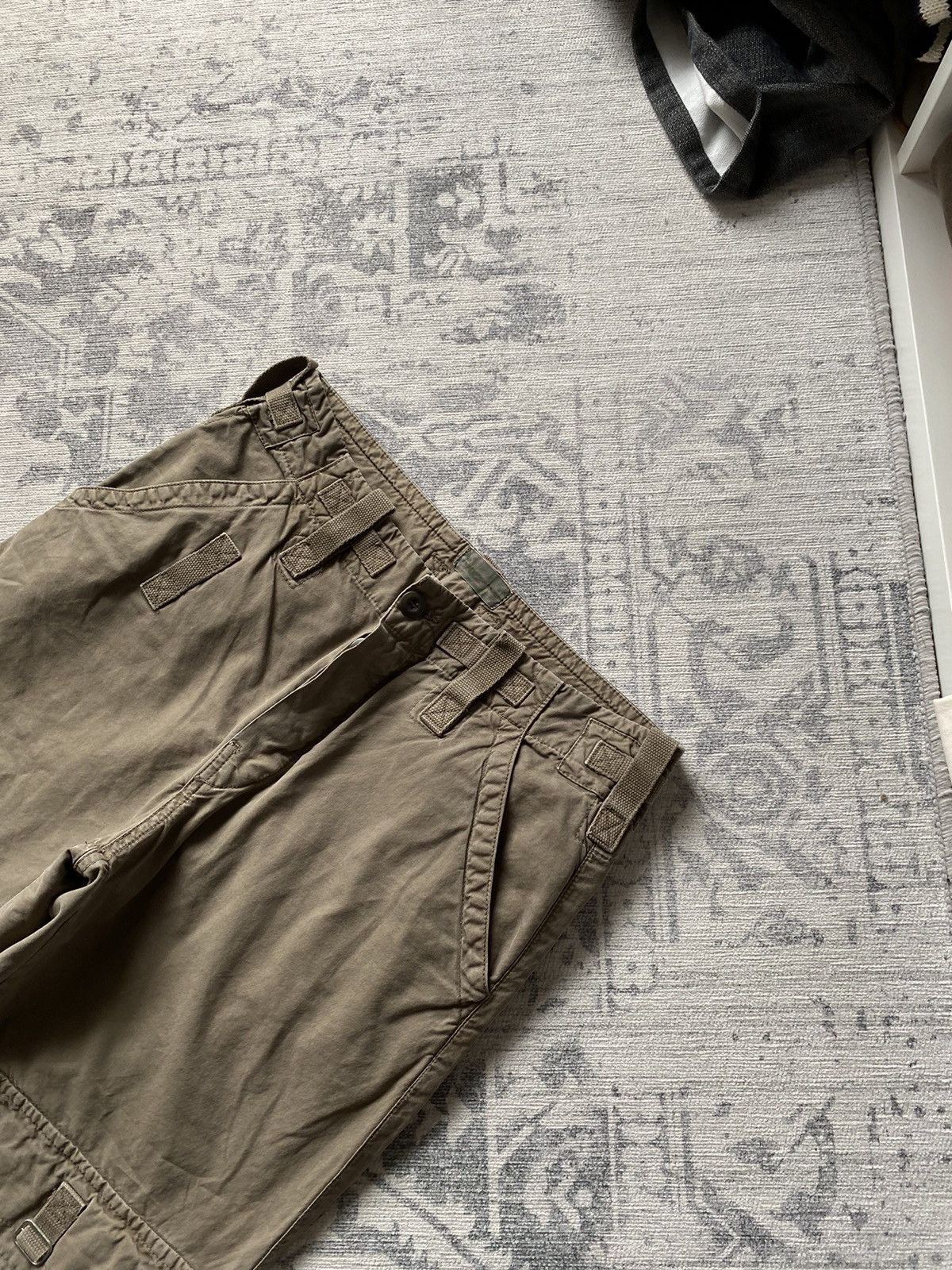 Japanese Brand Vintage Cargo Pants Avant Garde Baggy Wide Japanese Y2K Hype Size US 32 / EU 48 - 7 Thumbnail
