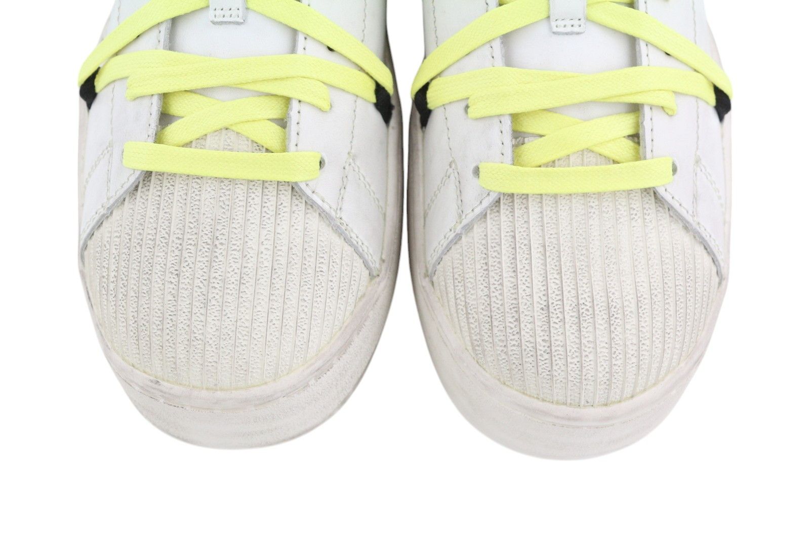 Diesel S-SHIKA LACEUP EU42.5 White Leather Low Top Logo 40833 Size US 9.5 / EU 42-43 - 5 Thumbnail