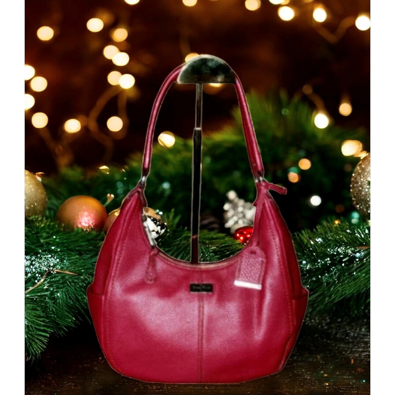 Cole Haan Cole Haan Red Leather Tote Bag Size ONE SIZE - 1 Thumbnail