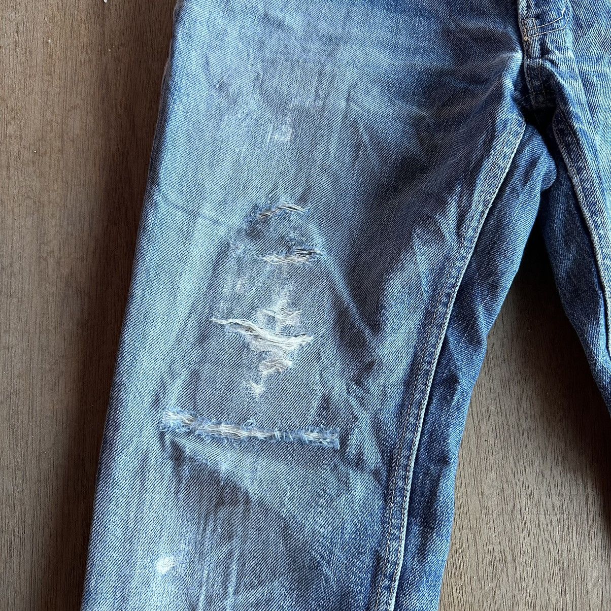 Japanese Brand Distressed Denim Vintage LOUNGE LIZARD Japan Jeans Pants W30 Size US 30 / EU 46 - 7 Thumbnail
