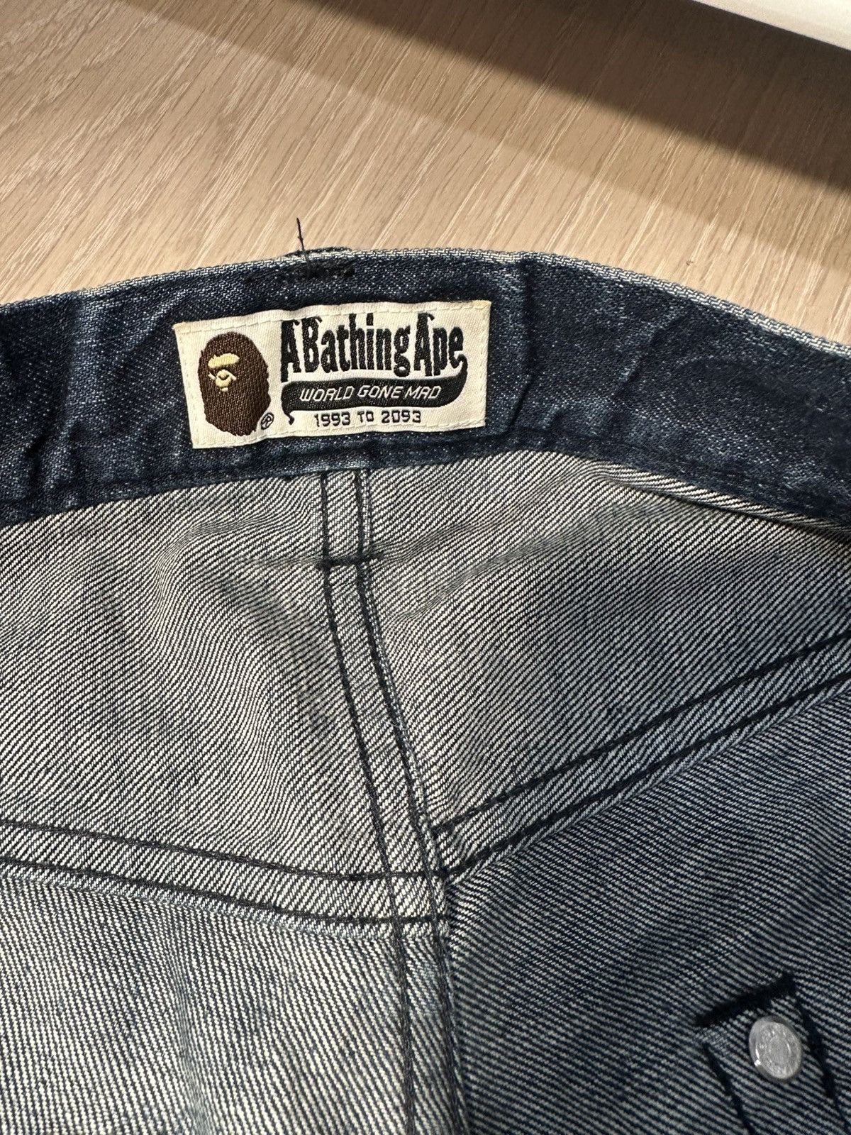 Bape Bape jeans Size US 32 / EU 48 - 4 Thumbnail