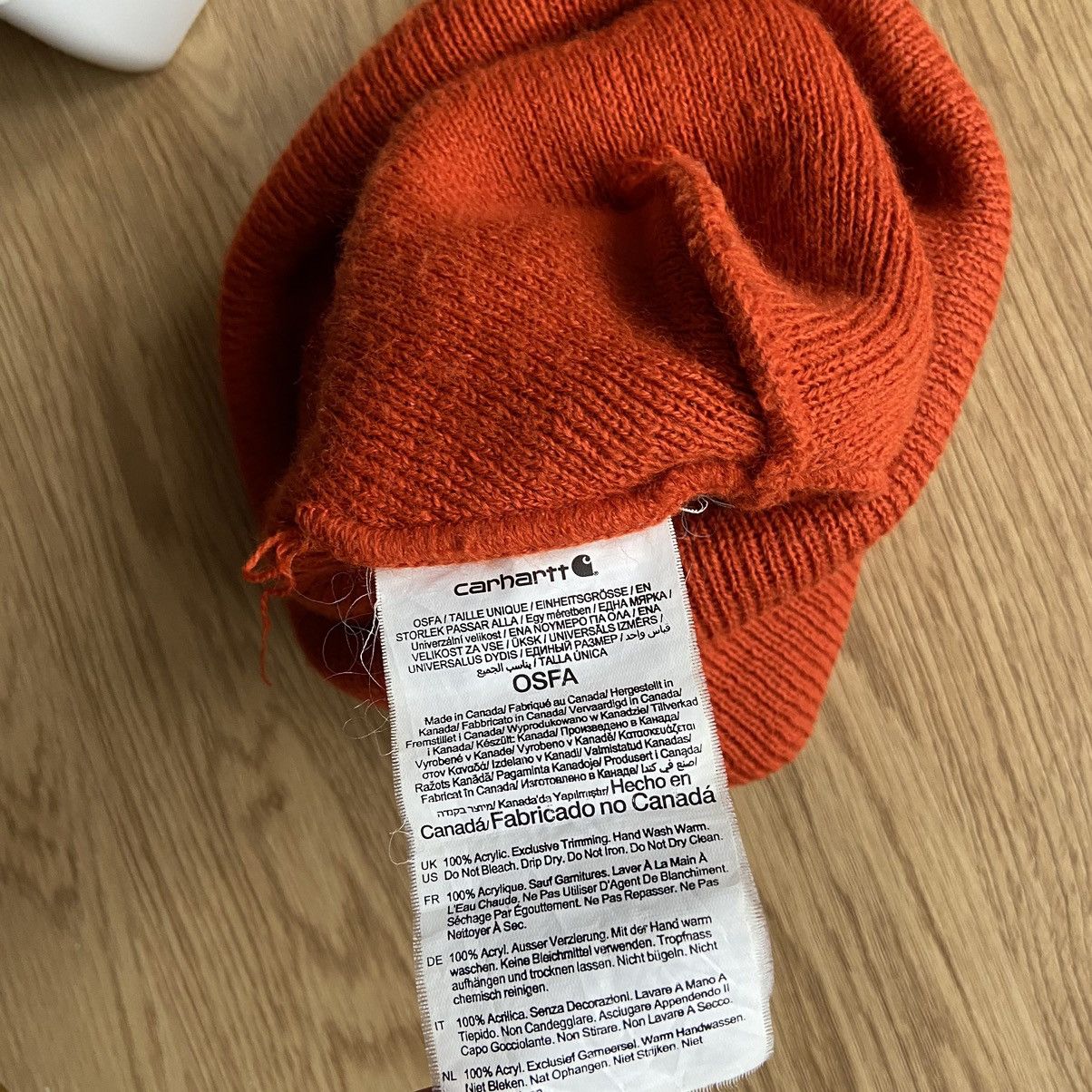 Carhartt × Carhartt Wip × Vintage 📌 Bundle x3 Carhartt Acrylic Beanie Hats Size ONE SIZE - 9 Thumbnail