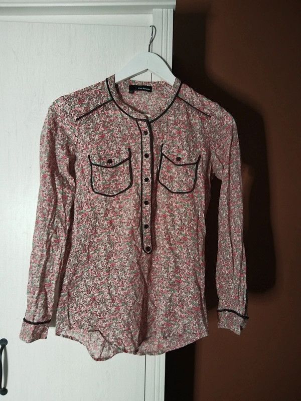 The Kooples The Kooples cotton floral blouse shirt Size S / US 4 / IT 40 - 1 Thumbnail