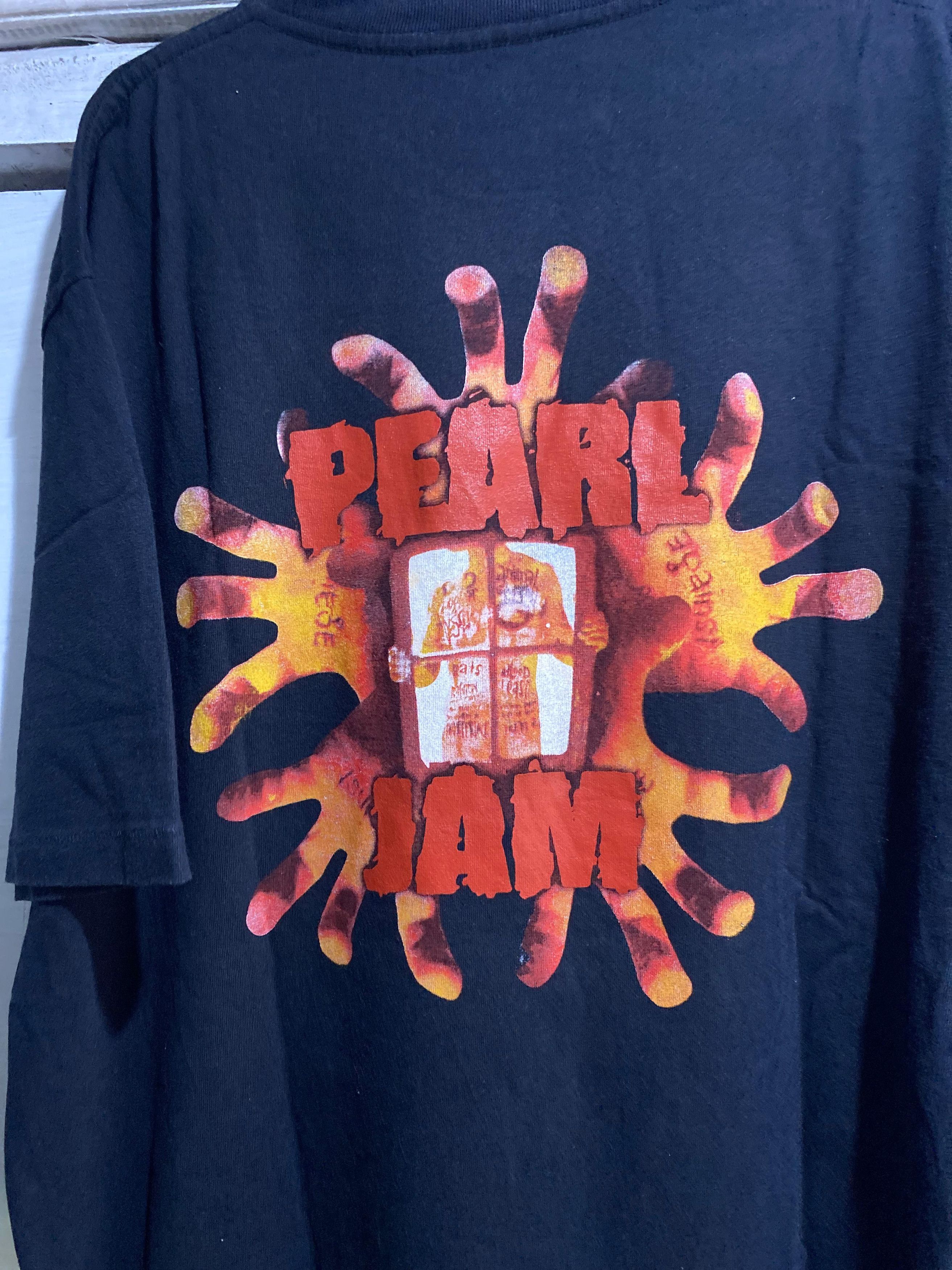 Band Tees × Vintage Pearl Jam bootleg x Five against one Size US XL / EU 56 / 4 - 4 Thumbnail