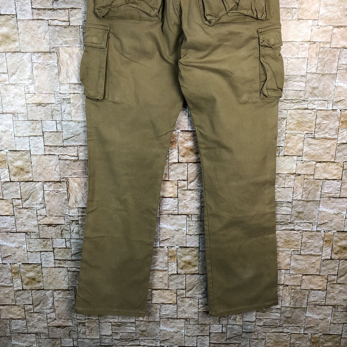 Japanese Brand Louxs Work Union Brown Cargo Multipocket Pants #A649 Size US 32 / EU 48 - 18 Thumbnail
