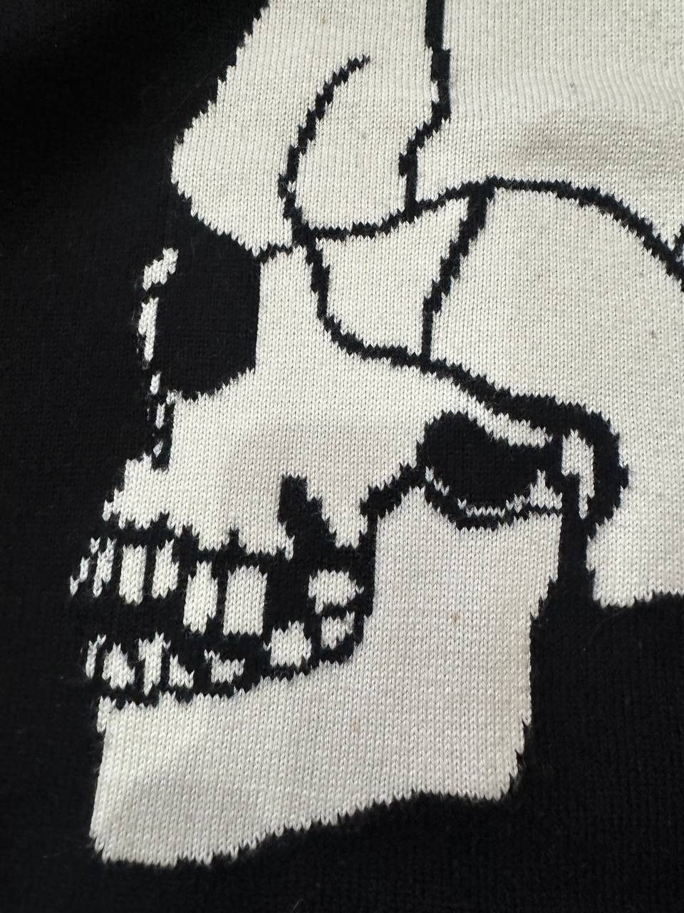 Hysteric Glamour × If Six Was Nine × The Kooples 💥Crazy Skull Gothic Sweater Size US M / EU 48-50 / 2 - 4 Thumbnail