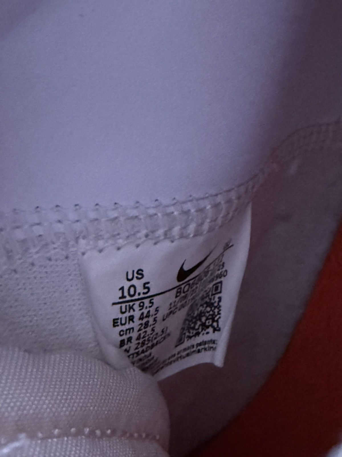Nike Nike Classic White Hi-Top Blazers Size US 10.5 / EU 43-44 - 5 Thumbnail