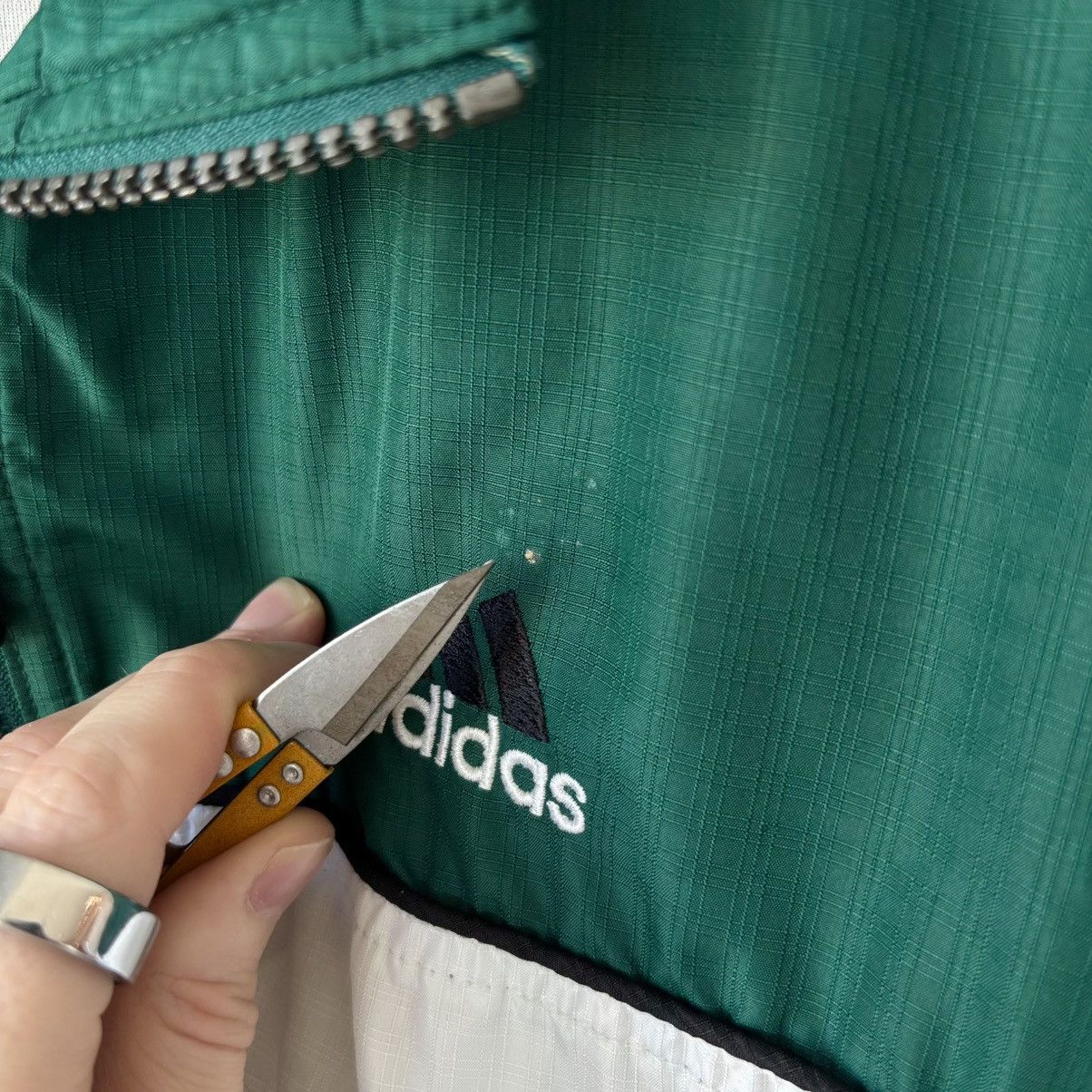 Adidas Vintage 90s Tracksuit Set Windbreaker Jacket Pants Pair Size US L / EU 52-54 / 3 - 5 Thumbnail