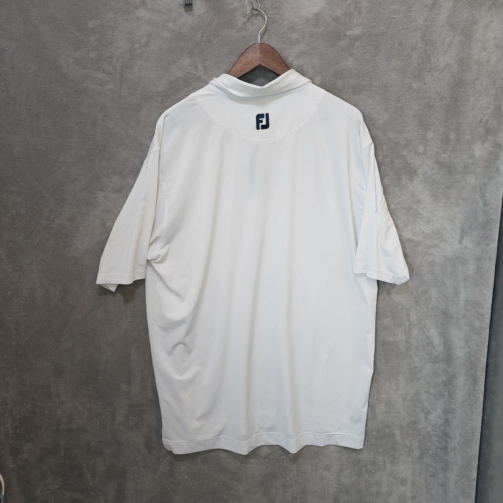 Footjoy FootJoy XL White Polo Shirt American Flag Pocket Size US XL / EU 56 / 4 - 4 Thumbnail