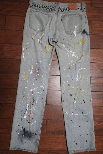 Number (N)ine NUMBER NINE 2006SS Studs Painter Jeans | Grailed