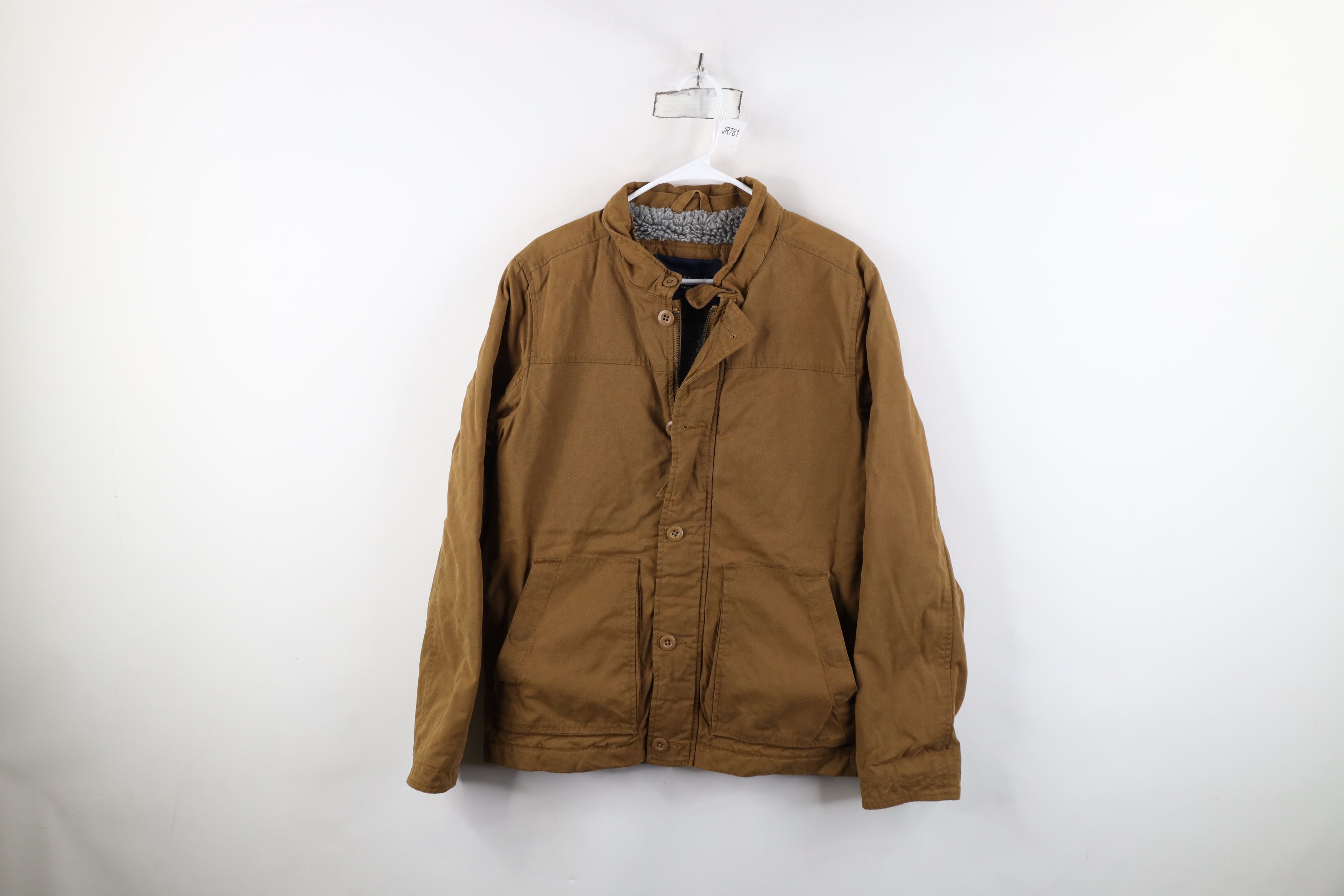 American Eagle Outfitters Vintage Y2K American Eagle Outfitters Waxed Cotton Jacket Size US S / EU 44-46 / 1 - 1 Thumbnail