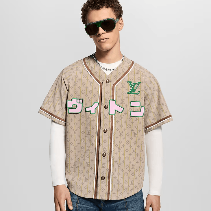 Louis Vuitton Leather Baseball Shirt Size US S / EU 44-46 / 1 - 2 Thumbnail