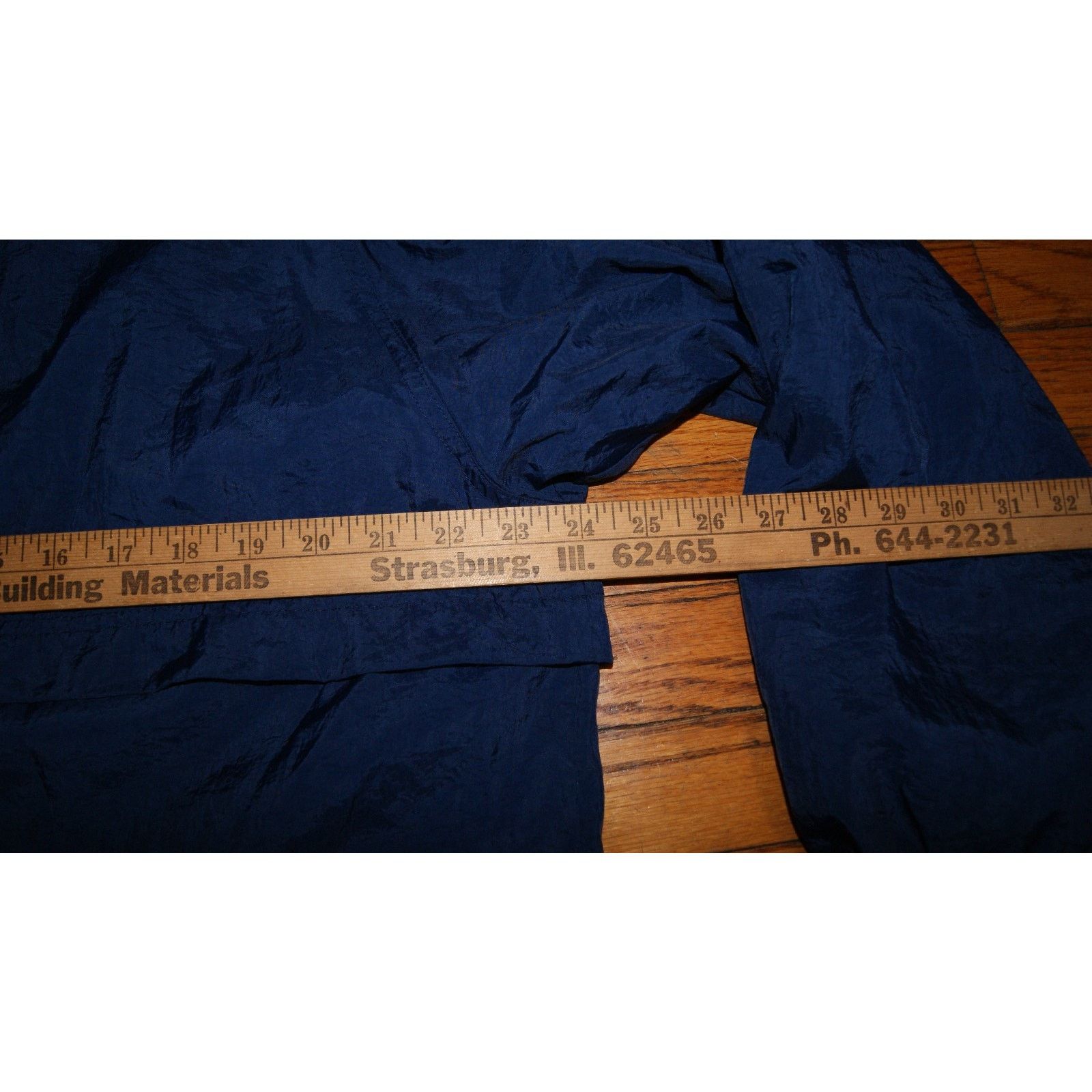 Nike VTG NIKE Swoosh Navy Mens M Jacket Hooded Full Zip Vented Size US M / EU 48-50 / 2 - 9 Thumbnail