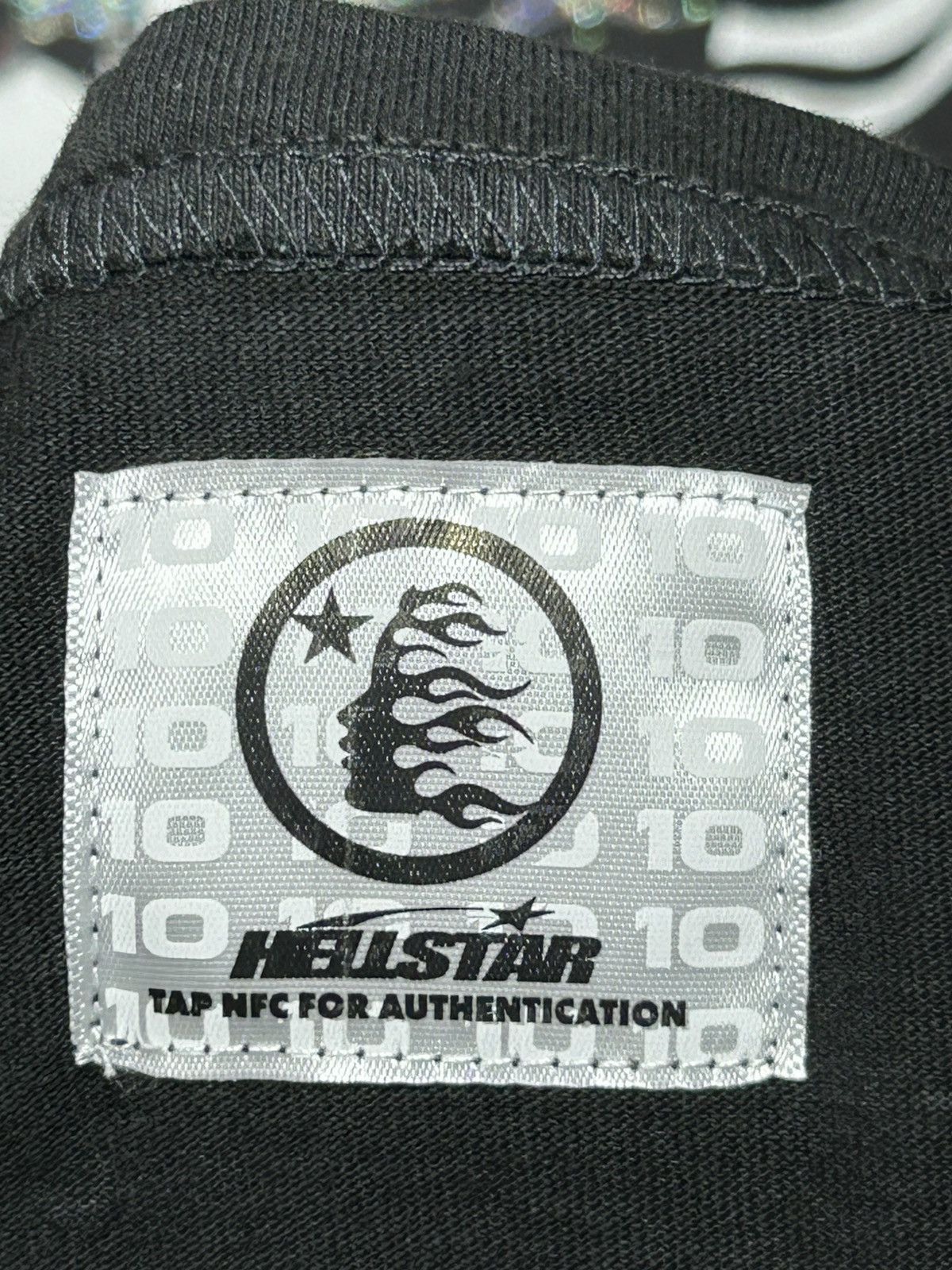 HELLSTAR Hellstar studios cartoon logo glitter tee Size US M / EU 48-50 / 2 - 5 Thumbnail