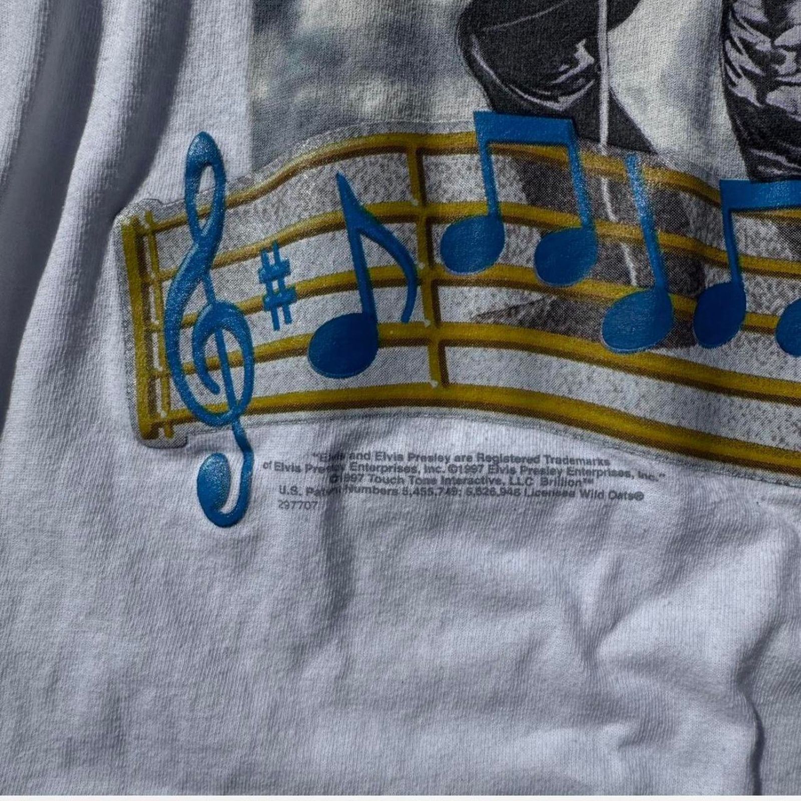 Other 1997 Wild Oats Elvis T-Shirt – Vintage Men’s Large Size US L / EU 52-54 / 3 - 4 Thumbnail