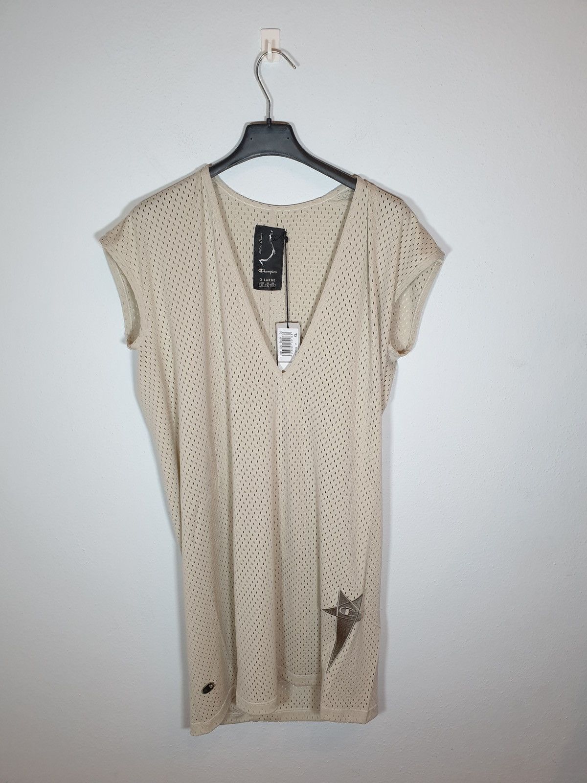 トップス rick owens 20ss dylan tee Rick Owens Dylan T-Shirt in Cream | LN-CC