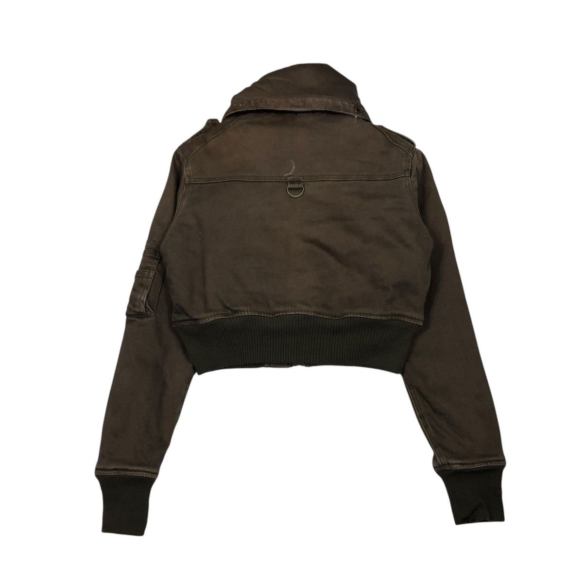 Hysteric Glamour 🔥VINTAGE CROPPED BOMBER BIKER JACKET HEAVEN AND EARTH Size US S / EU 44-46 / 1 - 2 Thumbnail