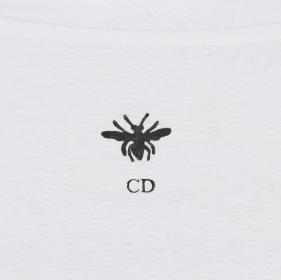 Dior o1w1db11225 453T09 Embroidered T-Shirt in Multicolor Size S / US 4 / IT 40 - 3 Thumbnail