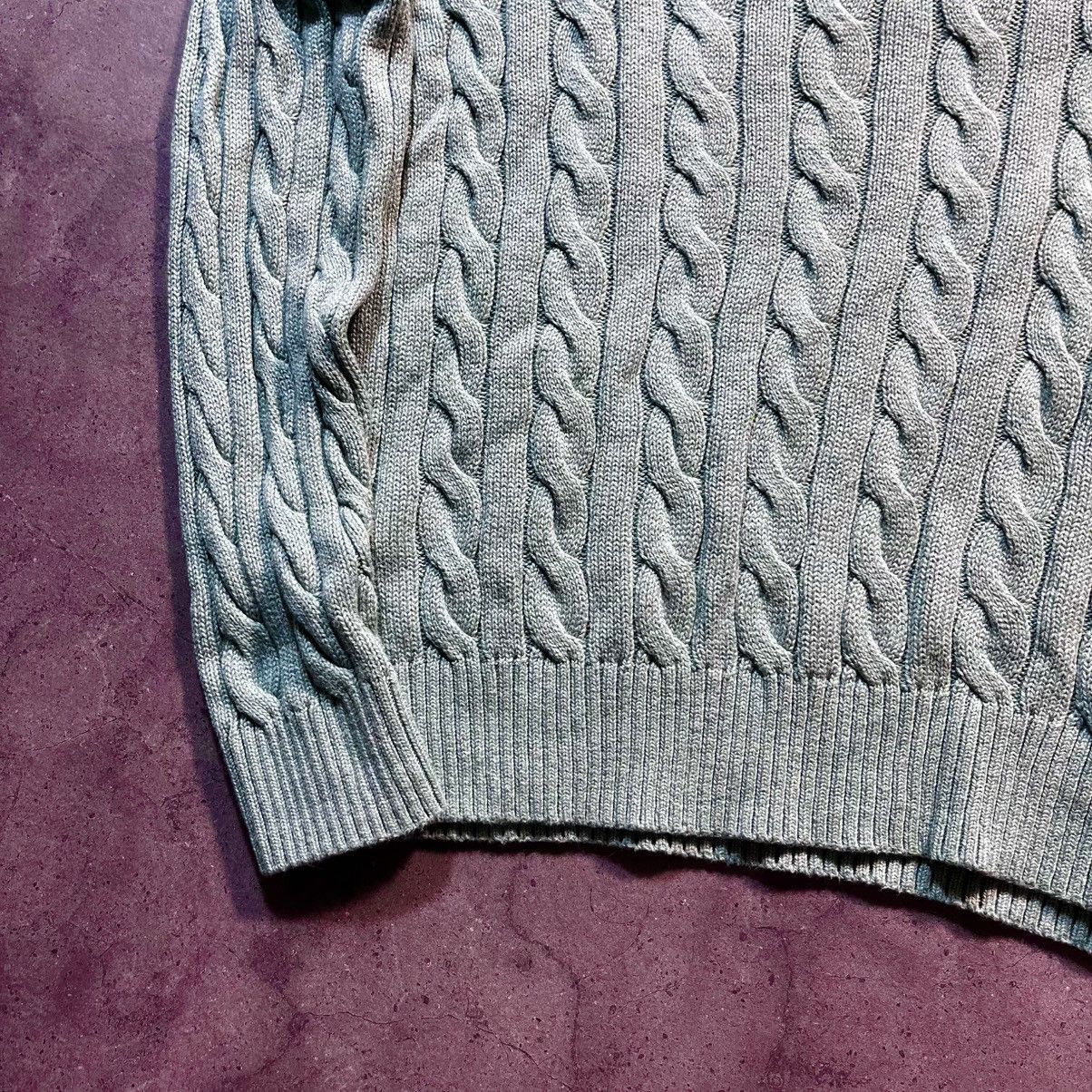 Polo Ralph Lauren Polo Ralph Lauren Small Pony Cable Knit Sweater Old Money Size US L / EU 52-54 / 3 - 14 Thumbnail