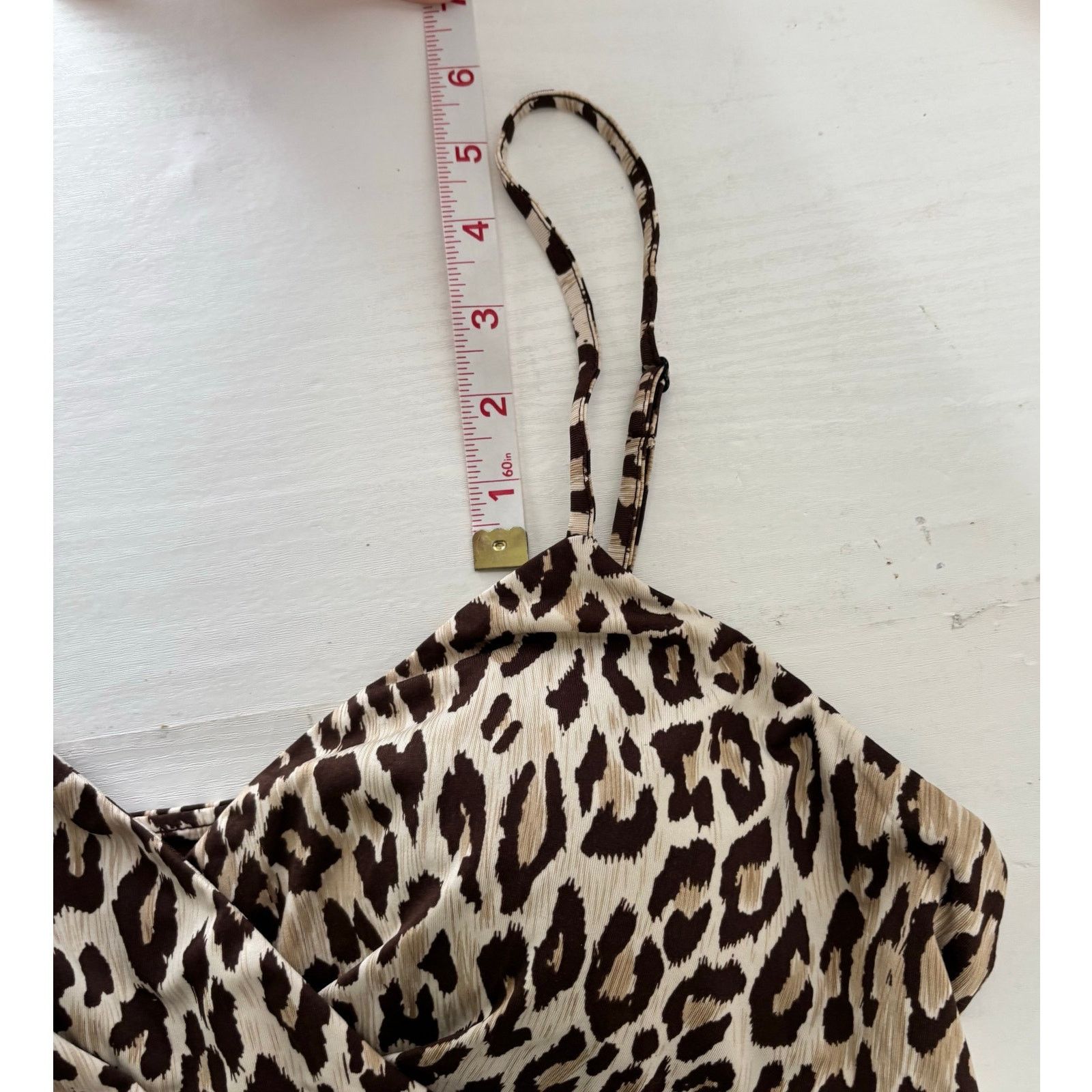Other Essentials by Milano Leopard Print Slip Maxi Dress Large Size L / US 10 / IT 46 - 6 Thumbnail
