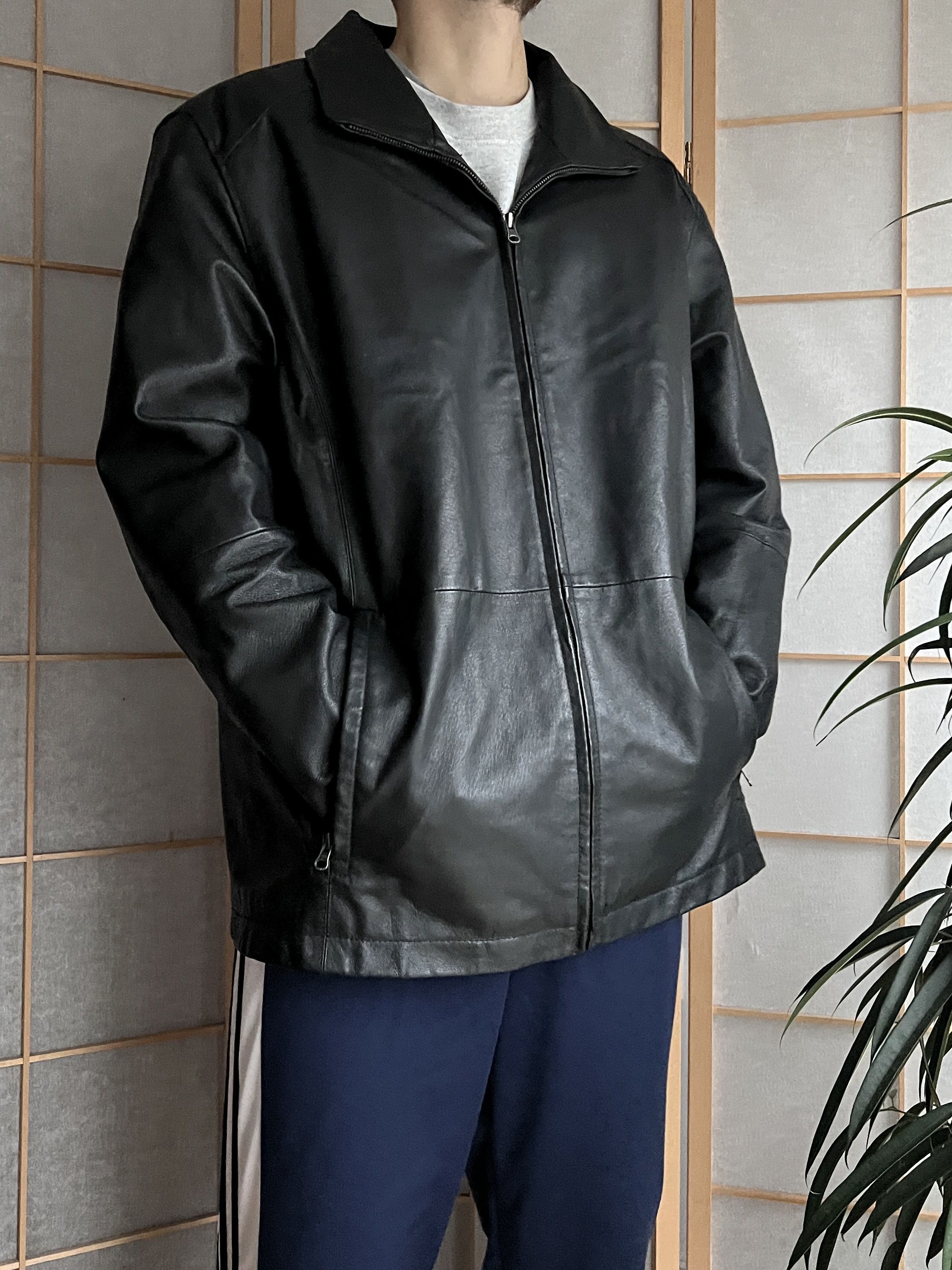 Hysteric Glamour VTG 1990s soft leather jacket coat opium japanese baggy boxy Size US XL / EU 56 / 4 - 13 Thumbnail