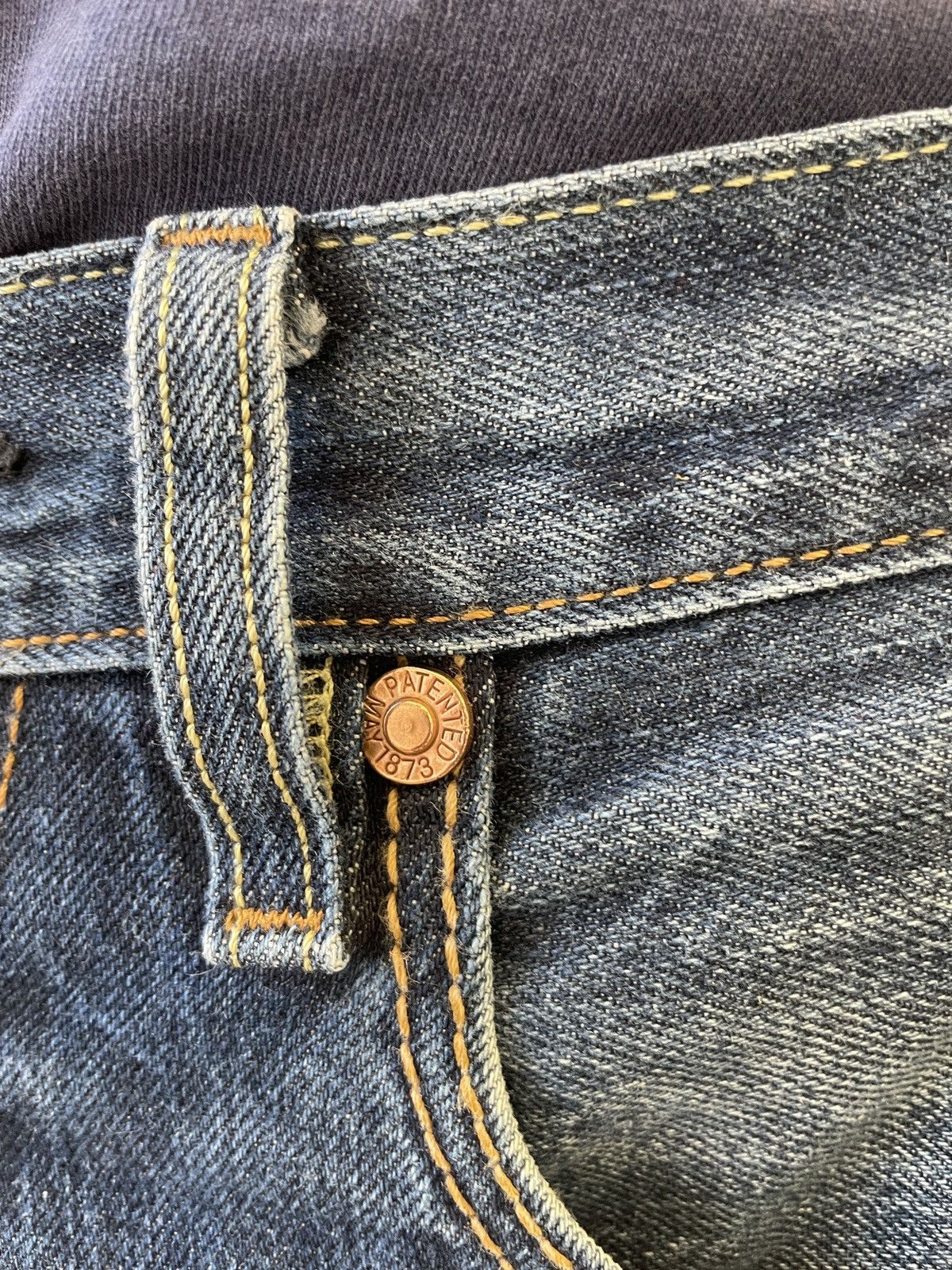 Levi's Title: Levis 514 Dark Wash Denim Jeans W34 Heritage Fade Size US 34 / EU 50 - 15 Thumbnail