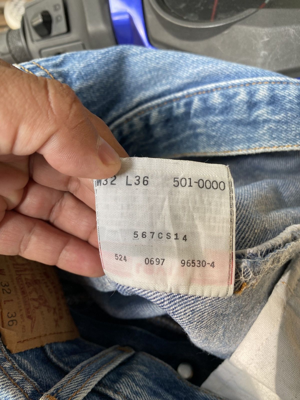 Levi's × Levi's Vintage Clothing × Vintage W31x33 vintage levi's 501xx made in USA Size US 31 - 8 Thumbnail