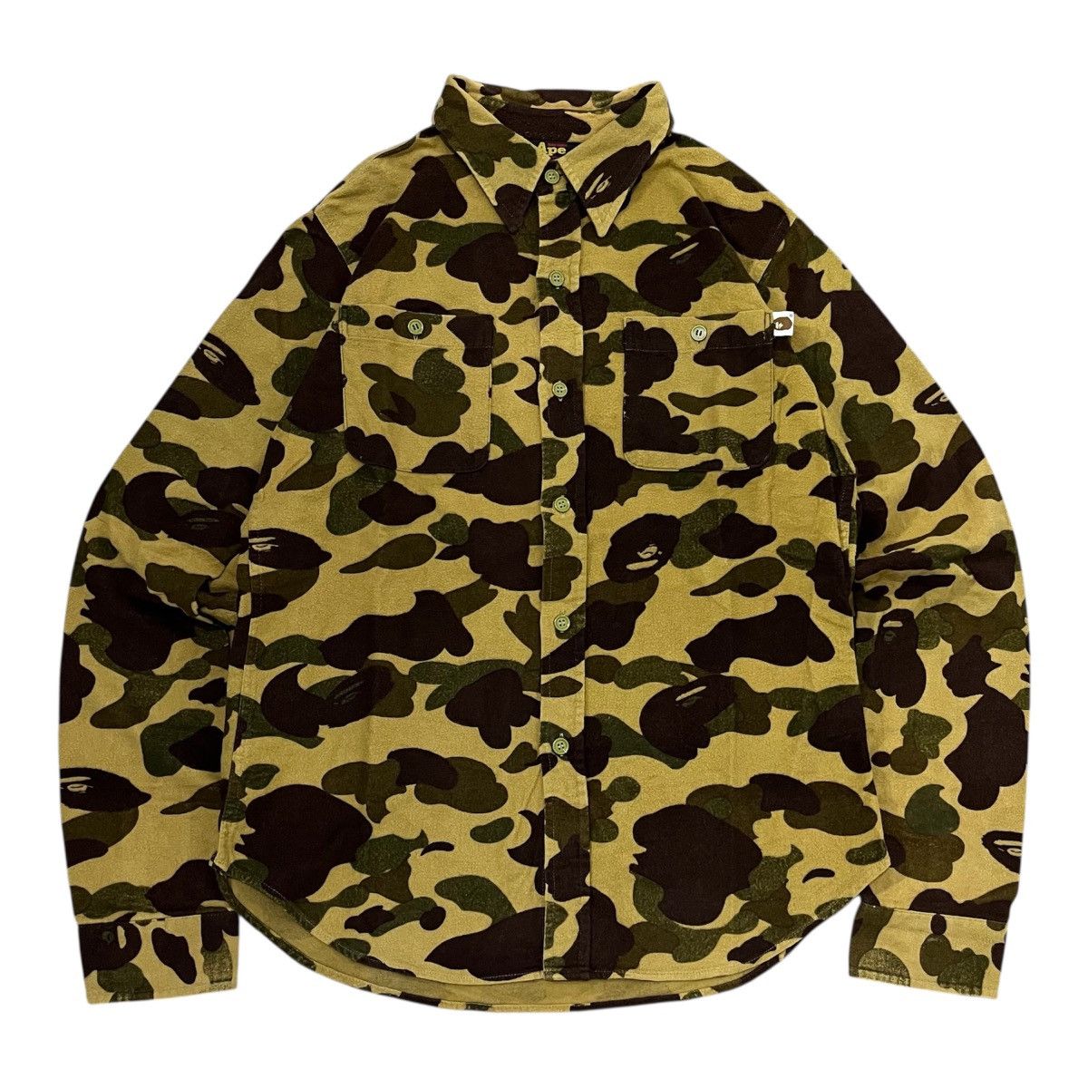 Bape A Bathing Ape 1ST Camo BD Shirt 90s Size US M / EU 48-50 / 2 - 3 Thumbnail