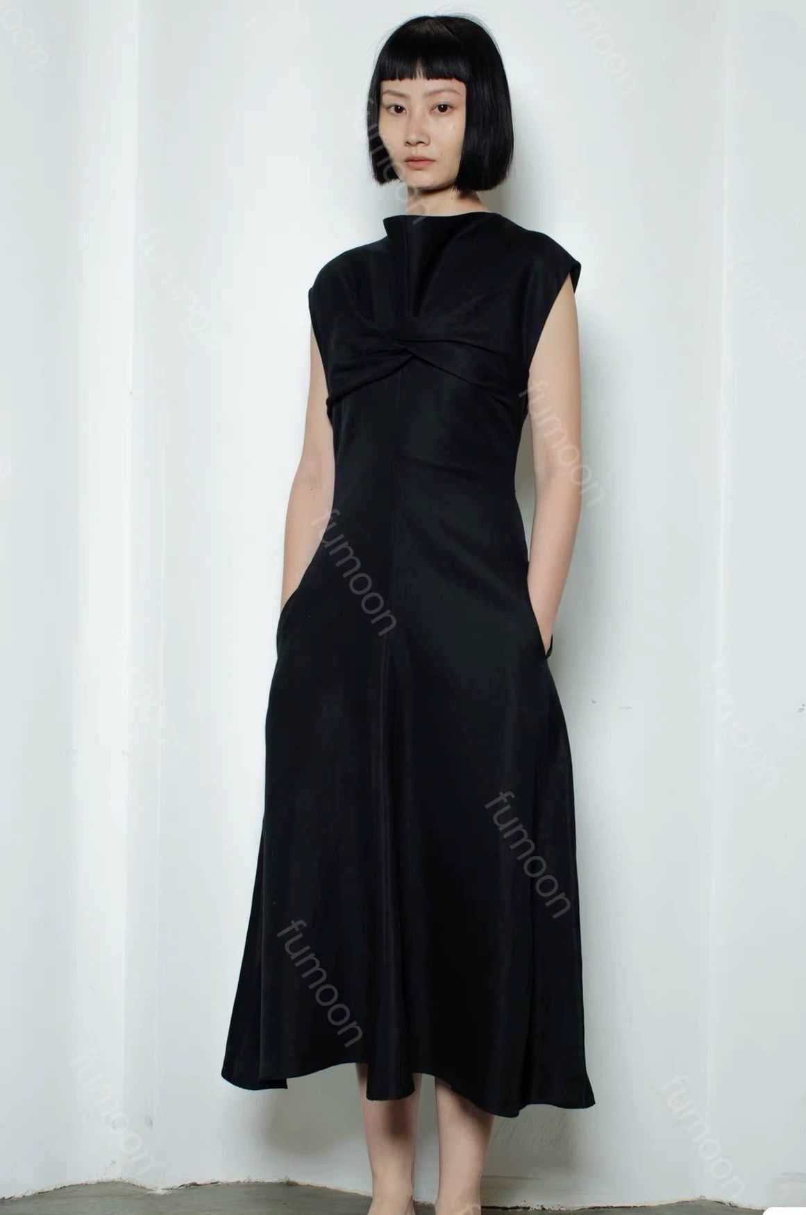 Other gia studios minimal oriental soft dress 36 99 new Size XS / US 0-2 / IT 36-38 - 3 Thumbnail