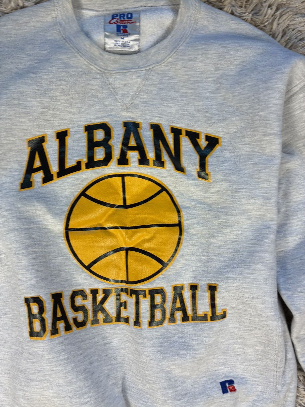 Russell Athletic Vintage Russel athletic pro Albany basketball crewneck Size US M / EU 48-50 / 2 - 3 Thumbnail