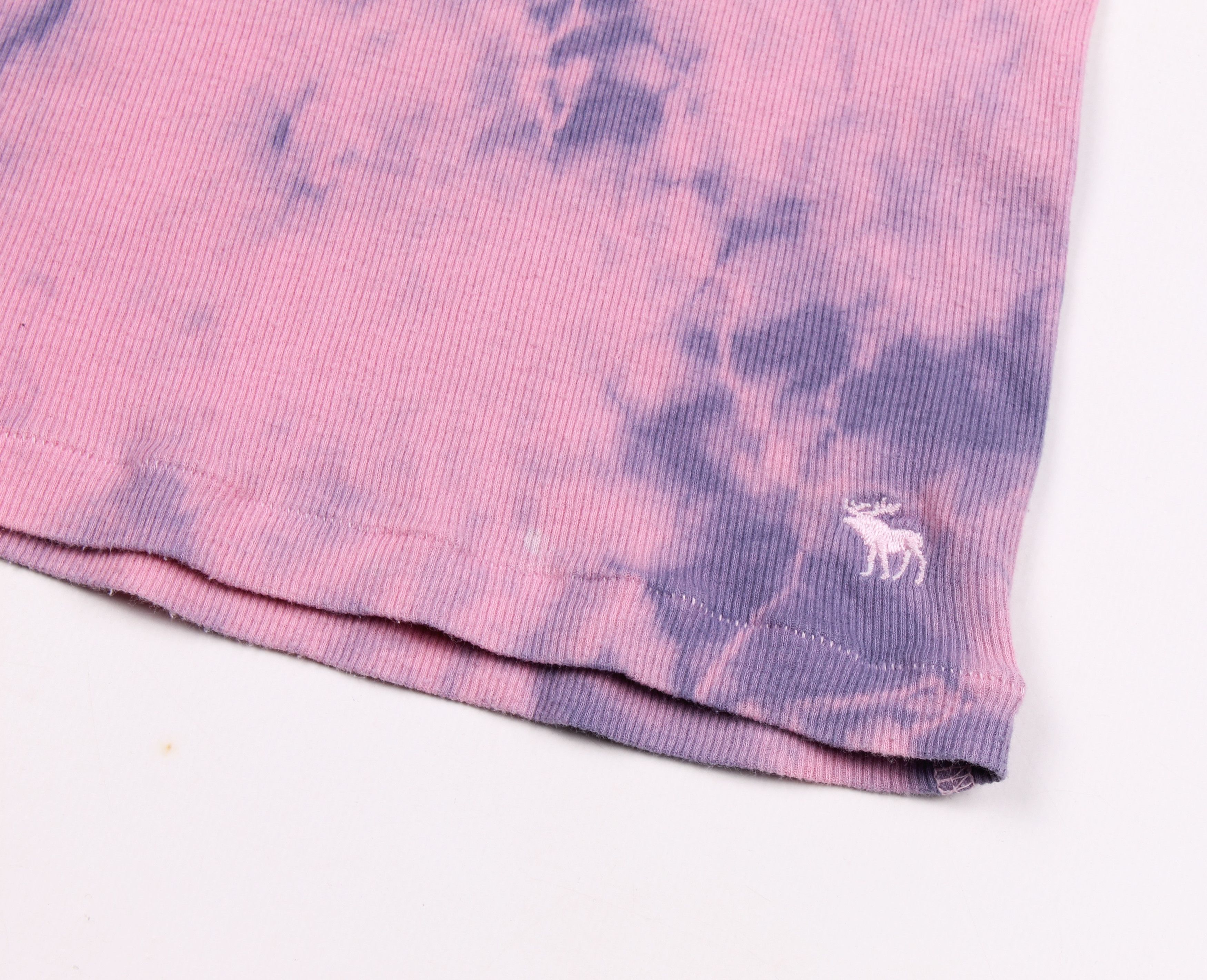 Abercrombie & Fitch Abercrombie & Fitch Rib Knit Y2K Tie Dye Cami Tank Top Size XS / US 0-2 / IT 36-38 - 7 Thumbnail