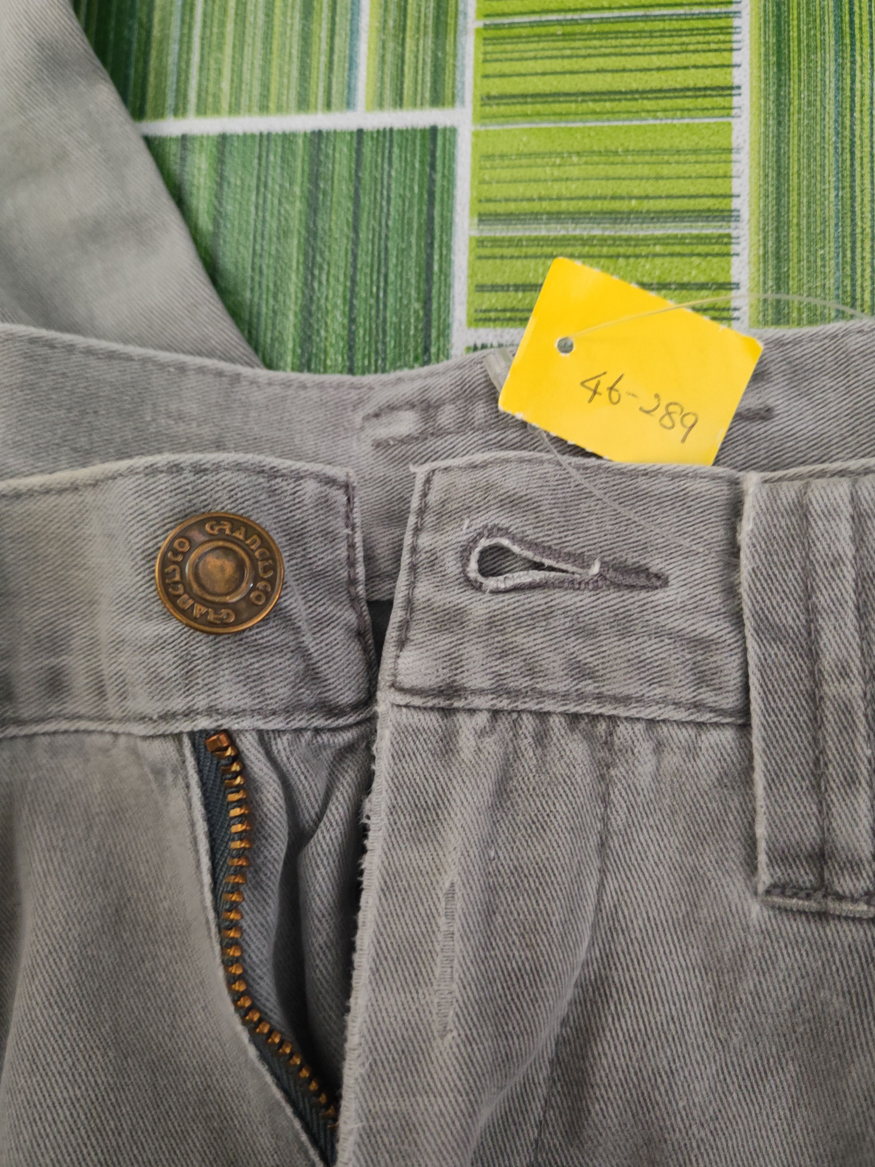 Japanese Brand DL Gran Cisco Gray Faded Multipocket Cargo Pants #46-289T Size US 27 - 15 Thumbnail