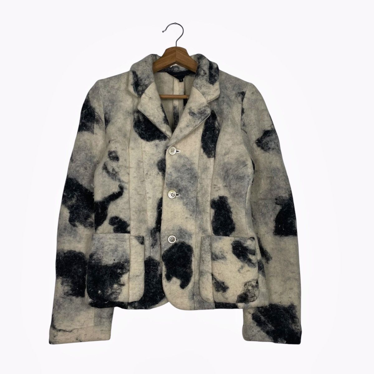 Comme des Garcons Comme Des Garcons AD1995 Runway Wool Jacket Size S / US 4 / IT 40 - 2 Thumbnail