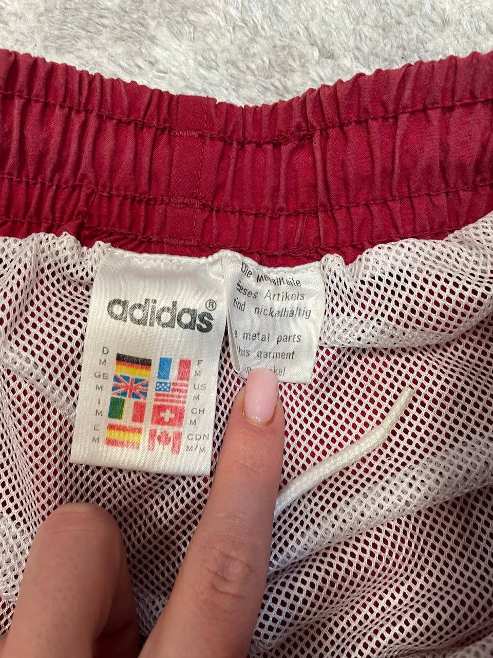 Adidas Adidas Nylon Shorts Vintage 90s Trefoil Size US 32 / EU 48 - 9 Thumbnail