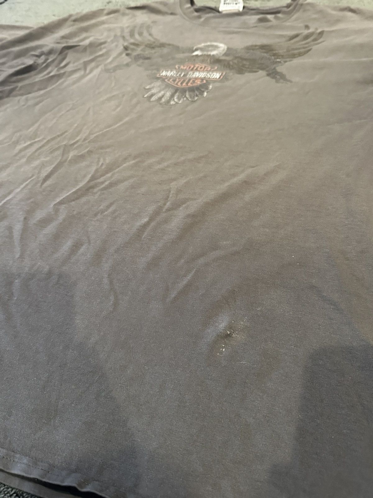 Harley Davidson 2013 Harley Davidson Faded “Born to ride, Forced To WorK” T Size US XXL / EU 58 / 5 - 5 Thumbnail
