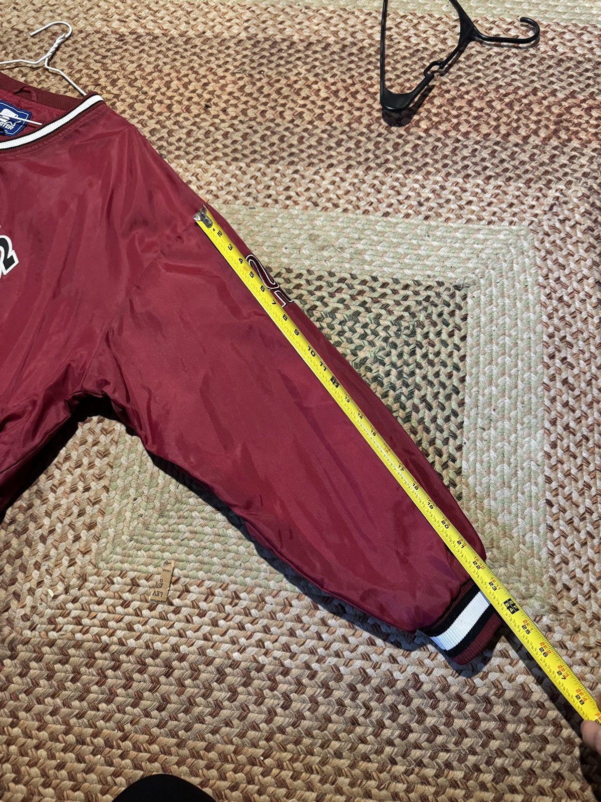 Starter Vintage 90s UMass Minutemen Boston Starter XXL Windbreaker Size US XXL / EU 58 / 5 - 12 Thumbnail