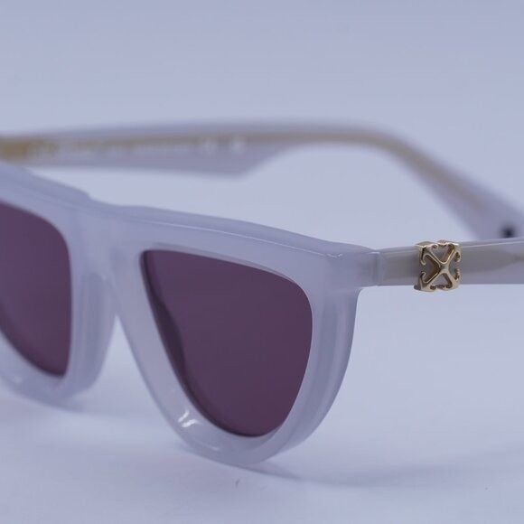 Off-White Off-White OERI13V JASPER 0928 Sunglasses Grey Geometric Size ONE SIZE - 9 Thumbnail