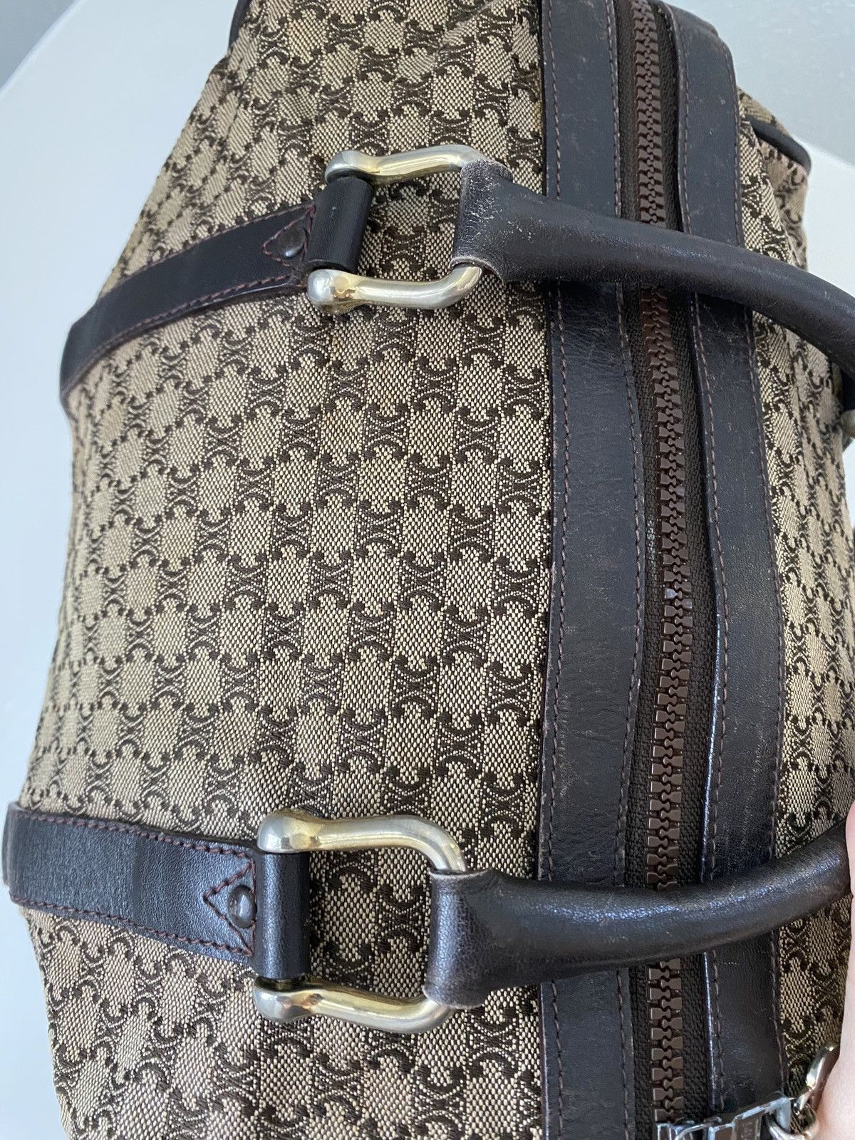 Celine Authentic Vintage Boston Duffel Bag Size ONE SIZE - 8 Thumbnail