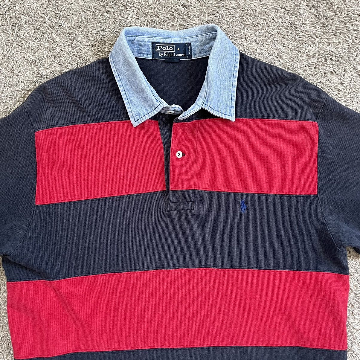 Polo Ralph Lauren Polo by Ralph Lauren Men's Striped Shirt Size XL Size US XL / EU 56 / 4 - 2 Thumbnail