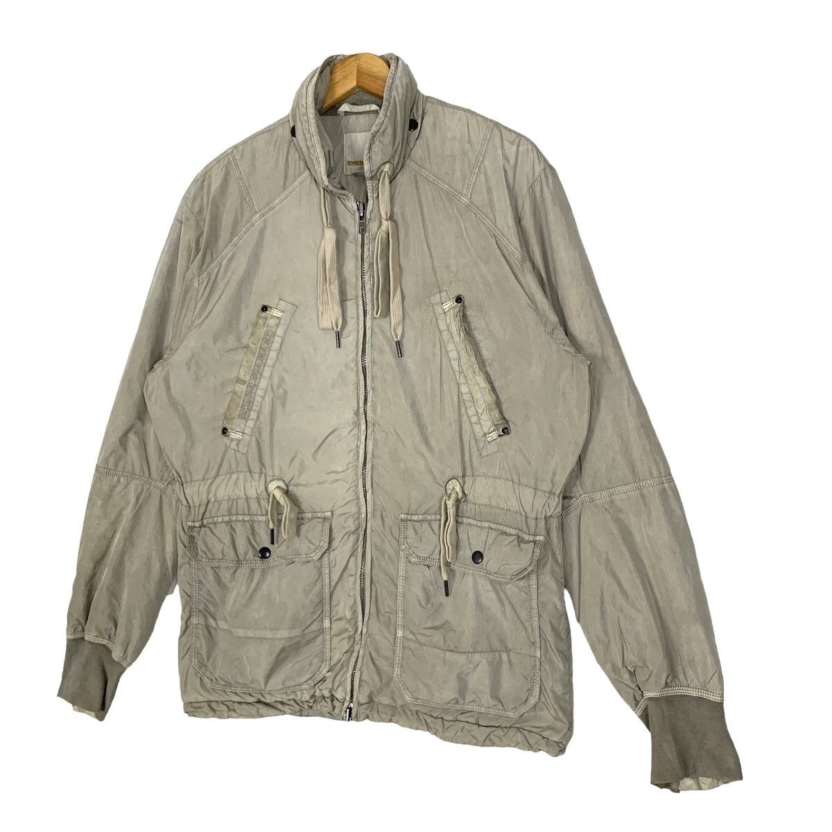 Diesel × Vintage Vintage 90s Diesel Industrial Parka Jacket Size M Size US M / EU 48-50 / 2 - 4 Thumbnail