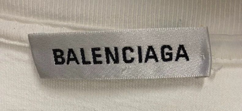 Balenciaga Balenciaga Lock Logo short sleeve T-shirt with printed let Size US M / EU 48-50 / 2 - 5 Thumbnail