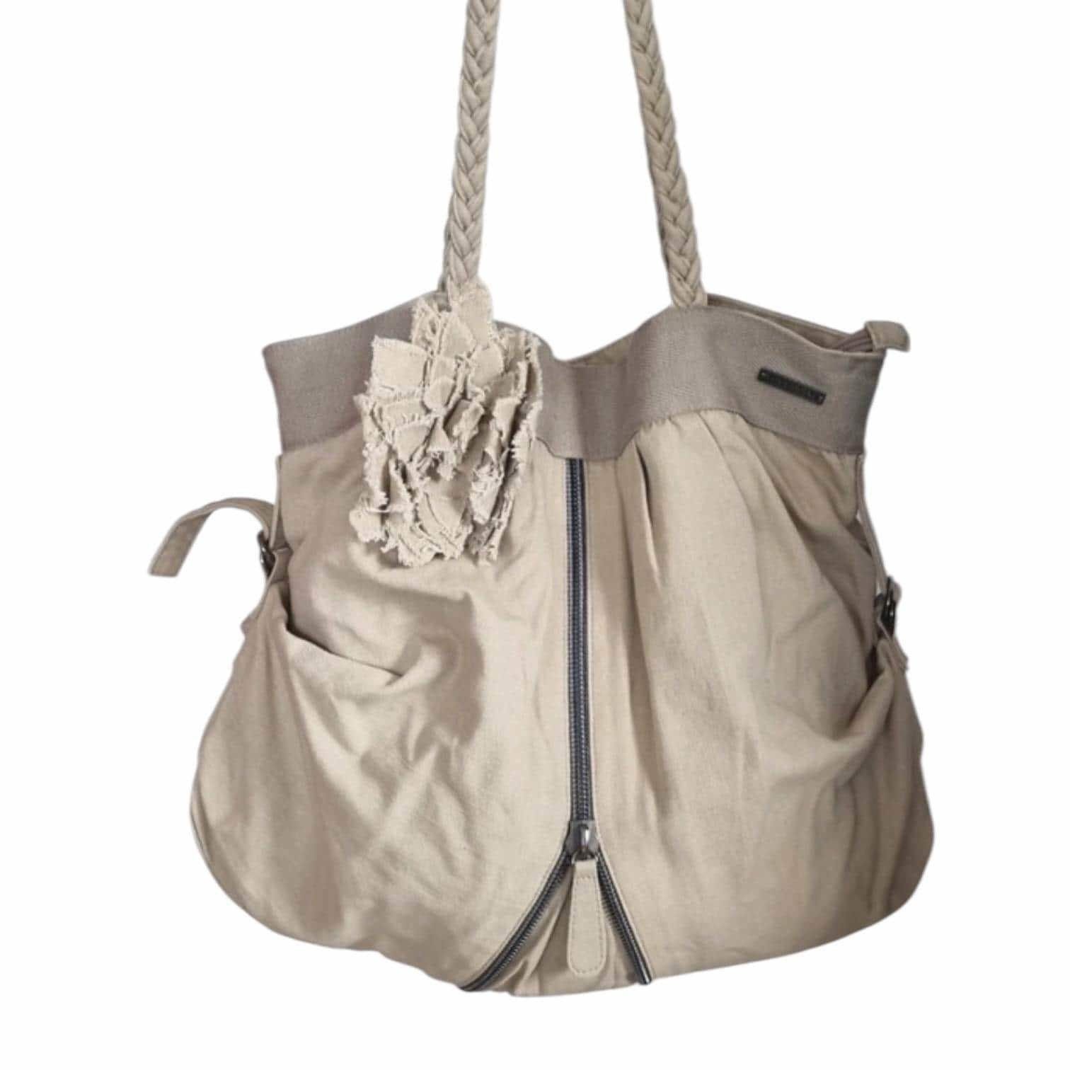 Cop Copine The Cop Copine Floral Cross Zipper Bag Size ONE SIZE - 1 Thumbnail