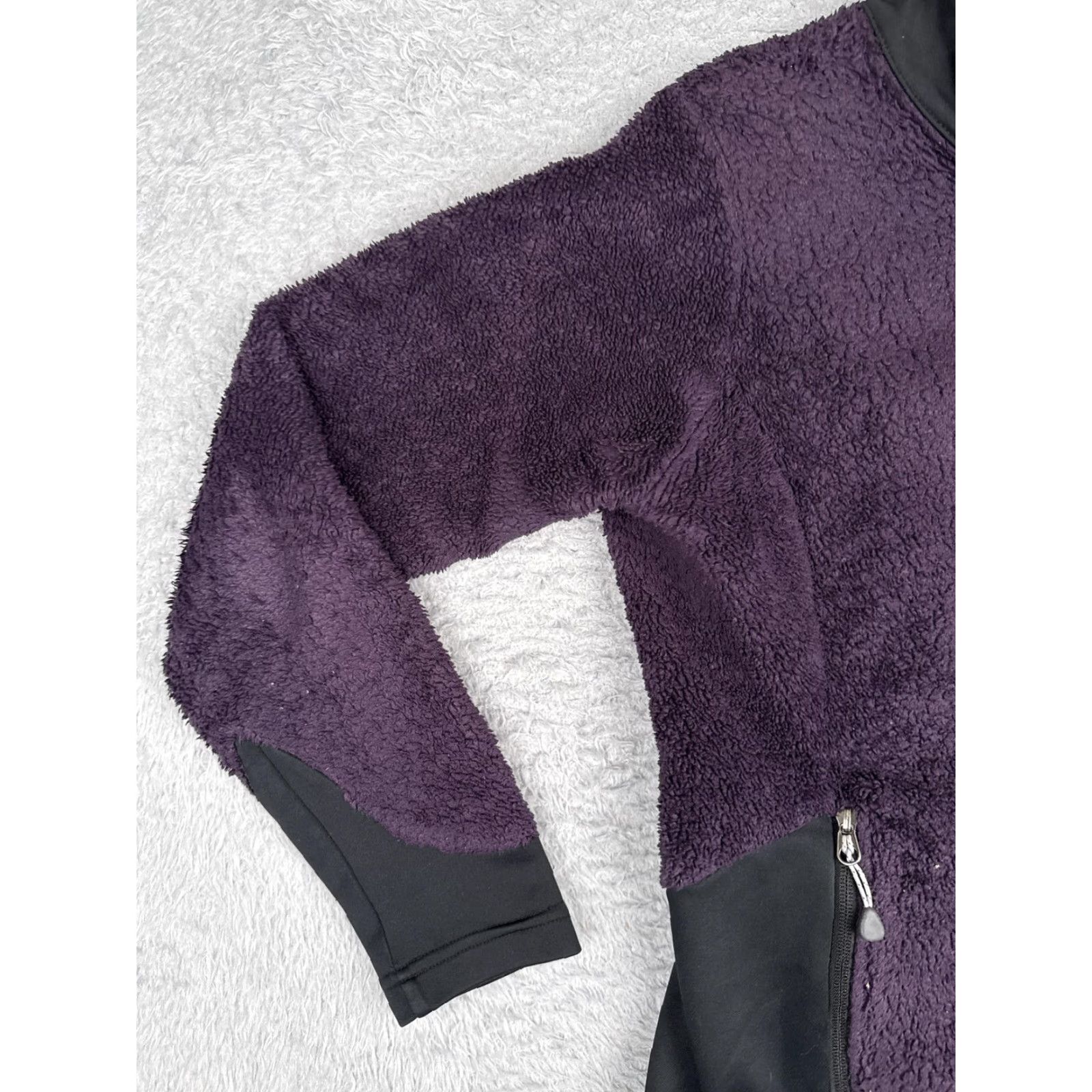 Mountain Hardwear Mountain Hardwear Jacket Womens Small Purple Fleece Full Zip Softshell READ Size S / US 4 / IT 40 - 7 Thumbnail