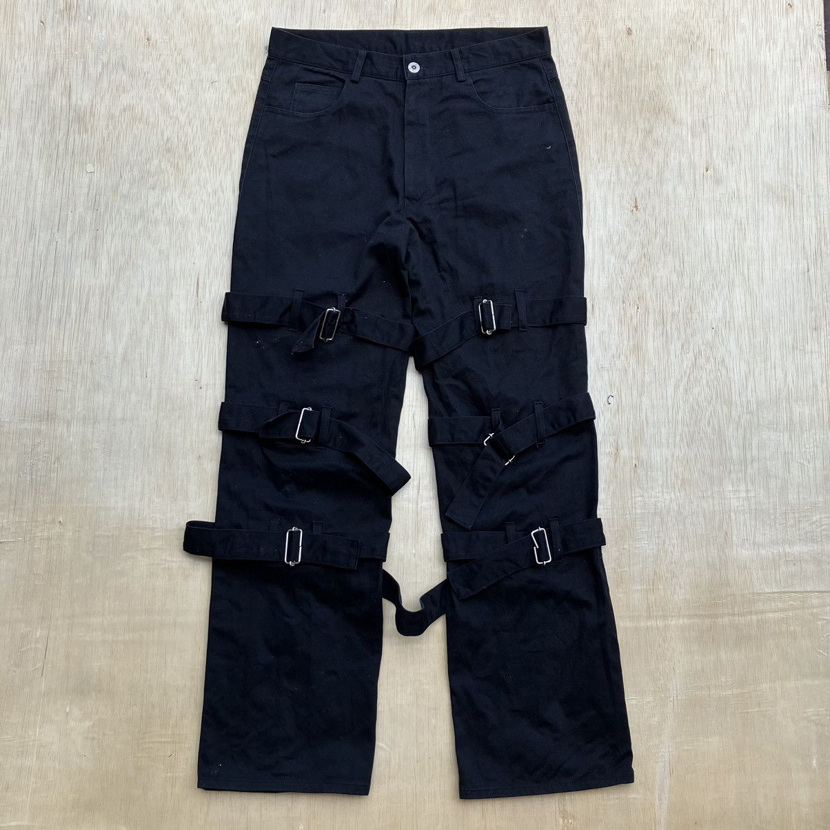 Designer × Japanese Brand × Punk and Yo LONG PUNK PANTS Size US 31 - 1 Thumbnail