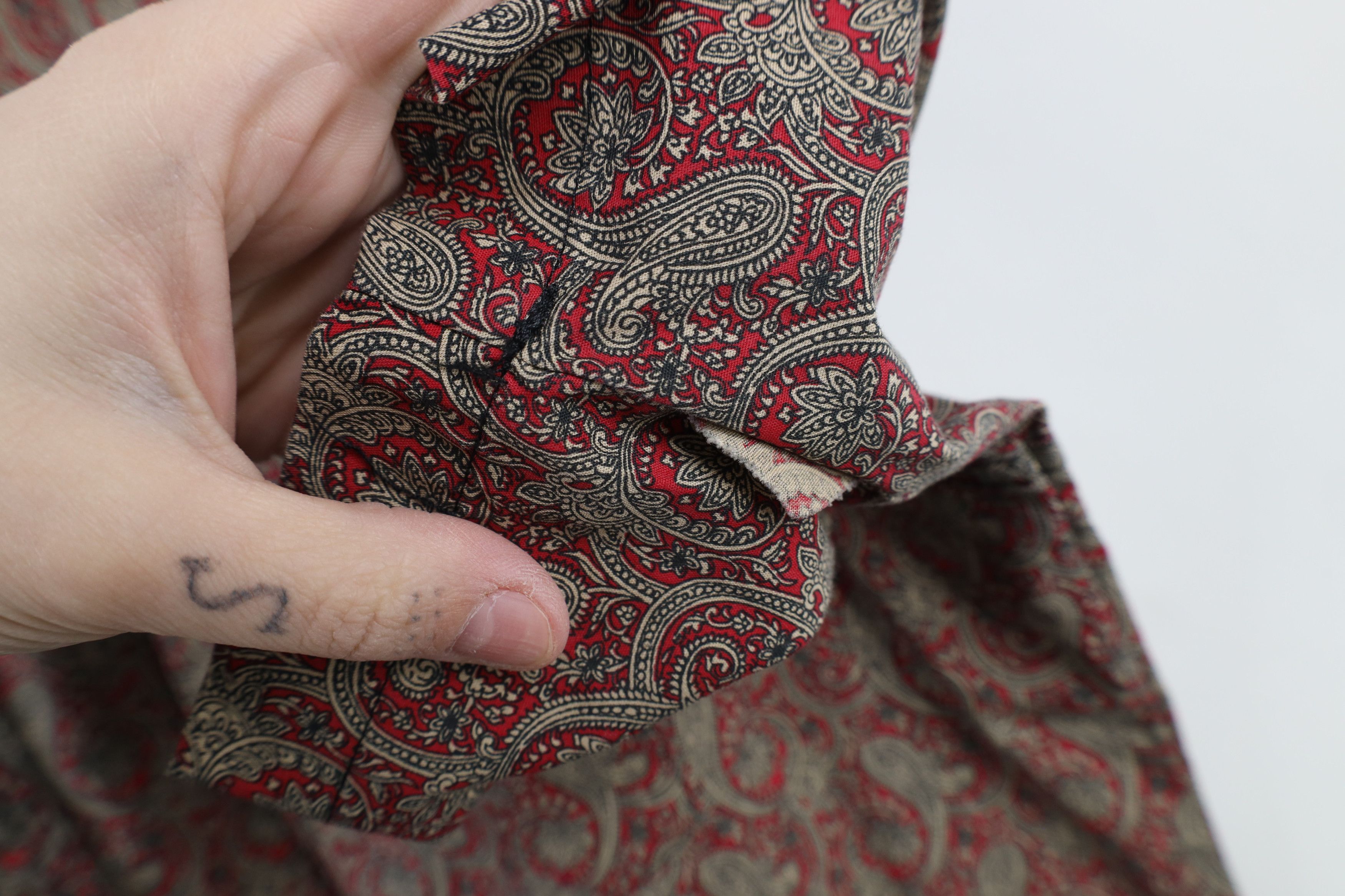 Vintage × Wrangler Vintage 90s Wrangler Western Cowboy Snap Button Shirt Size US L / EU 52-54 / 3 - 7 Thumbnail