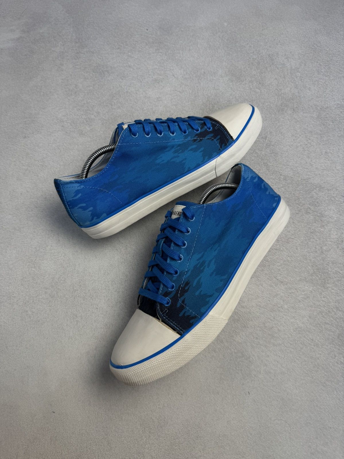Dirk Bikkembergs Dirk Bikkembergs X Fedez Farnell Sneakers blue canvas US9,5 Size US 9.5 / EU 42-43 - 3 Thumbnail