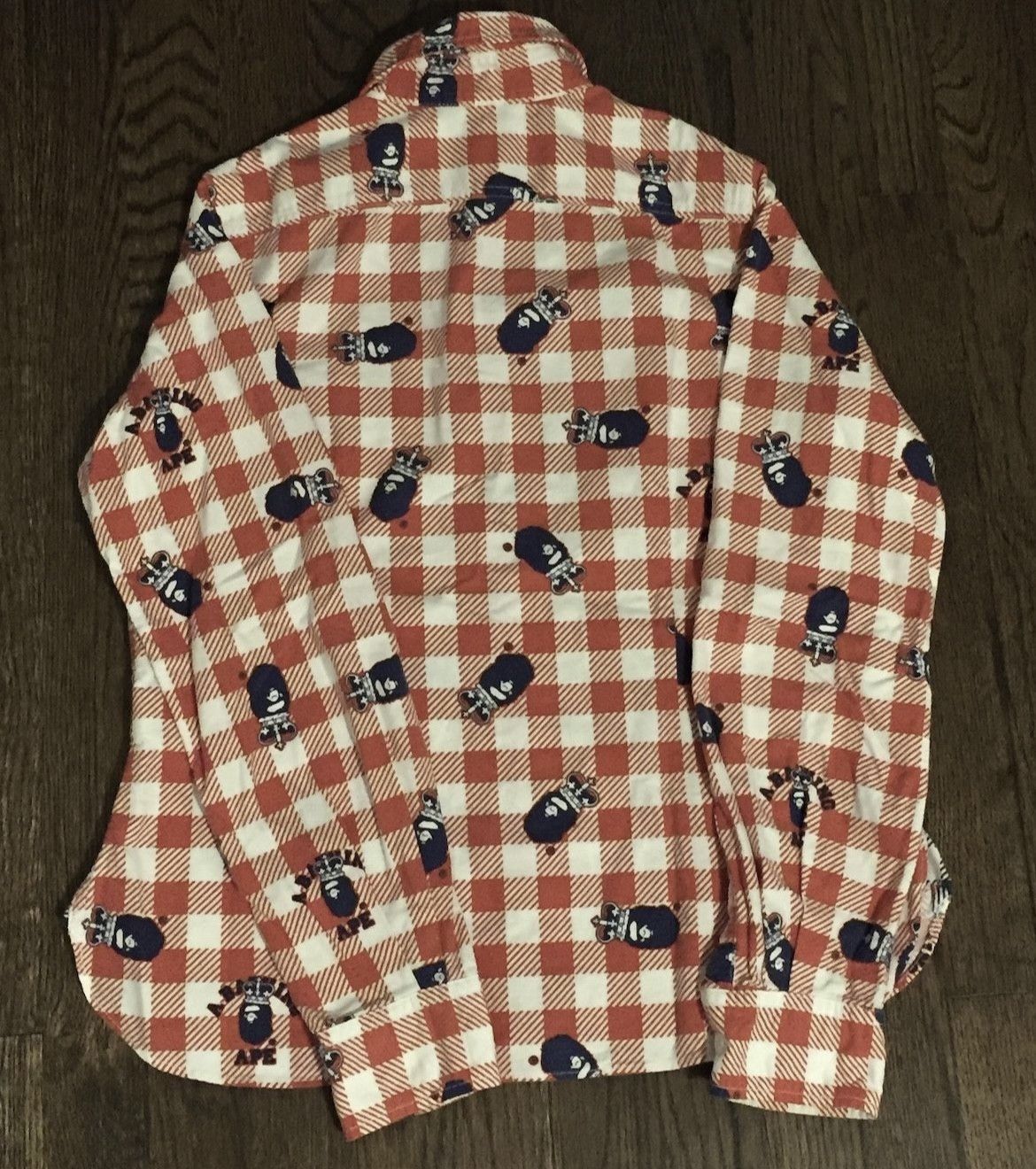 Bape Bape Long Sleeve Button Up Shirt Size XS / US 0-2 / IT 36-38 - 2 Thumbnail